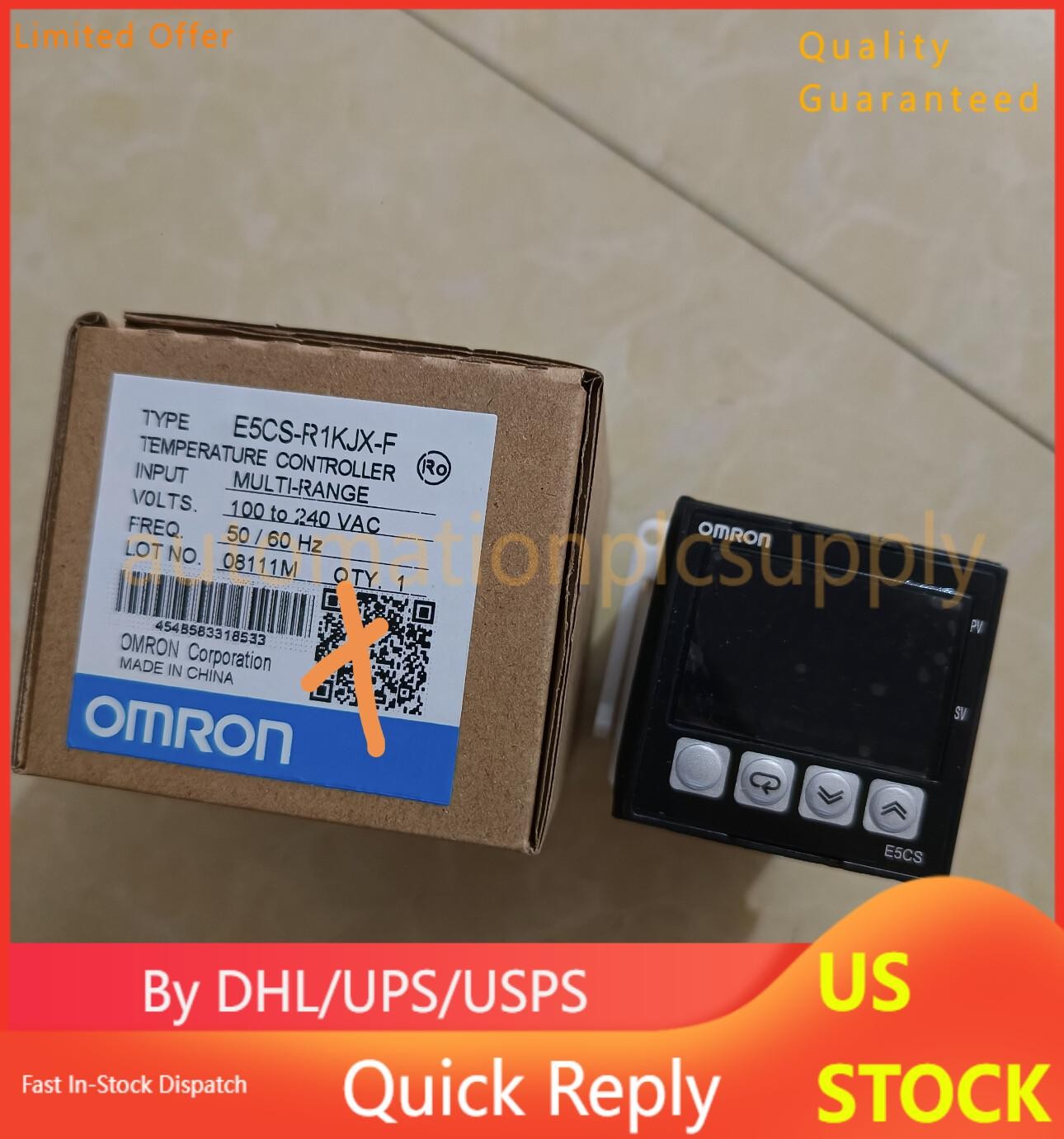 New In Box OMRON E5CS-R1KJX-F Temperature Controller