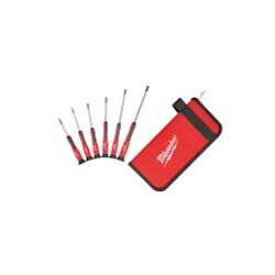 6-pc Precision Screwdriver Set w/ Ca Milwaukee Electric Tools 48-22-2606