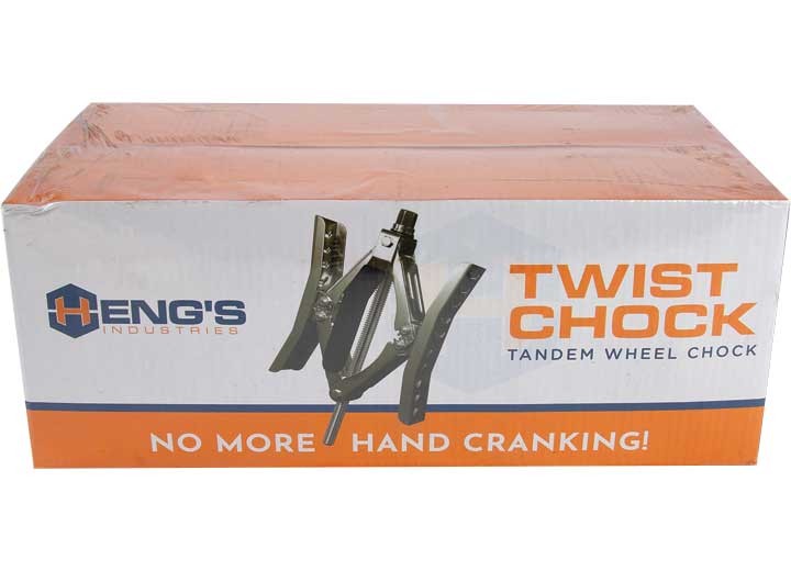 Heng's HG80009 Twist Chock Tandem Wheel Chocks - 2Pk