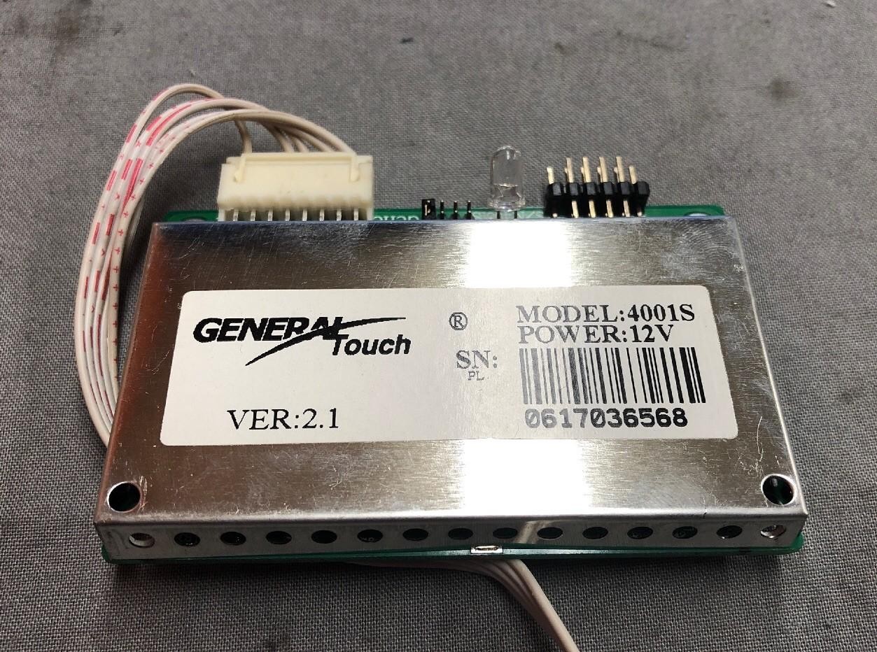 GENERAL TOUCH LCD CONTROLLER DRIVER INTEGRATED CIRCUIT 4001S 12V Ver 2.1