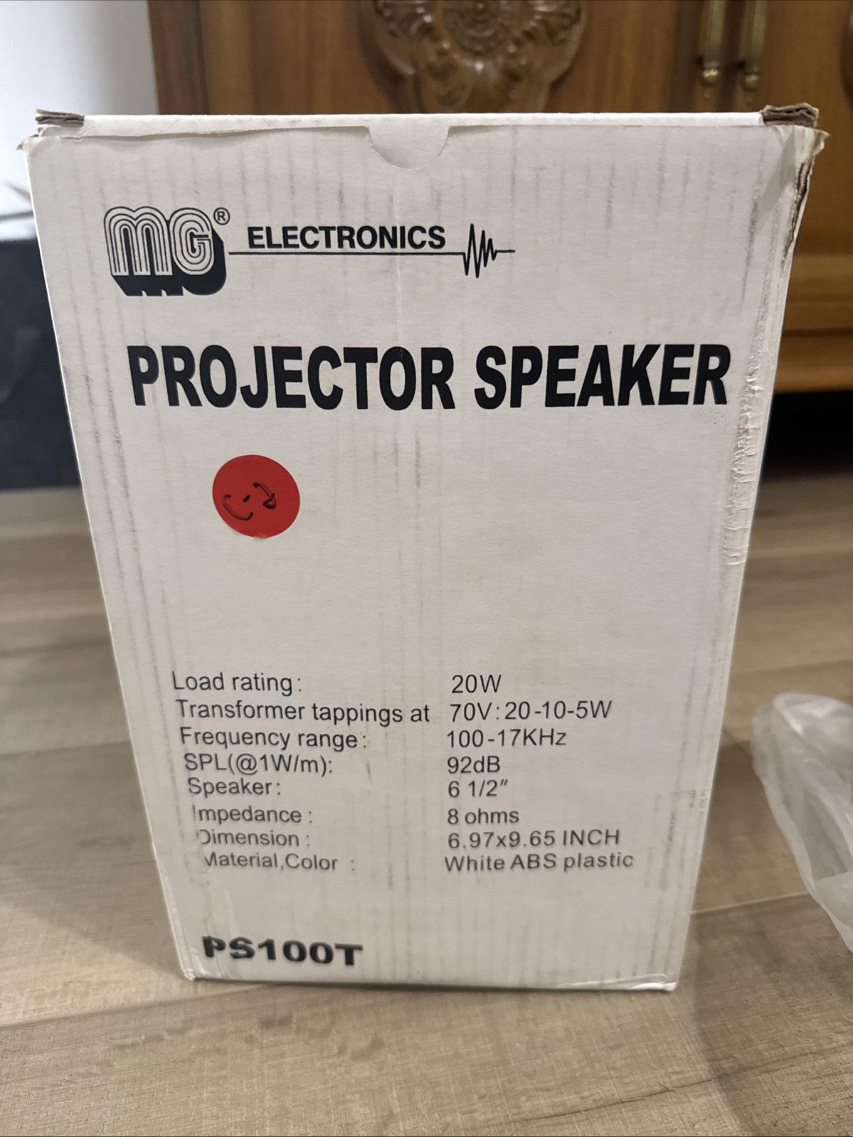 MG Electronics Projector Speaker PS100T NEW