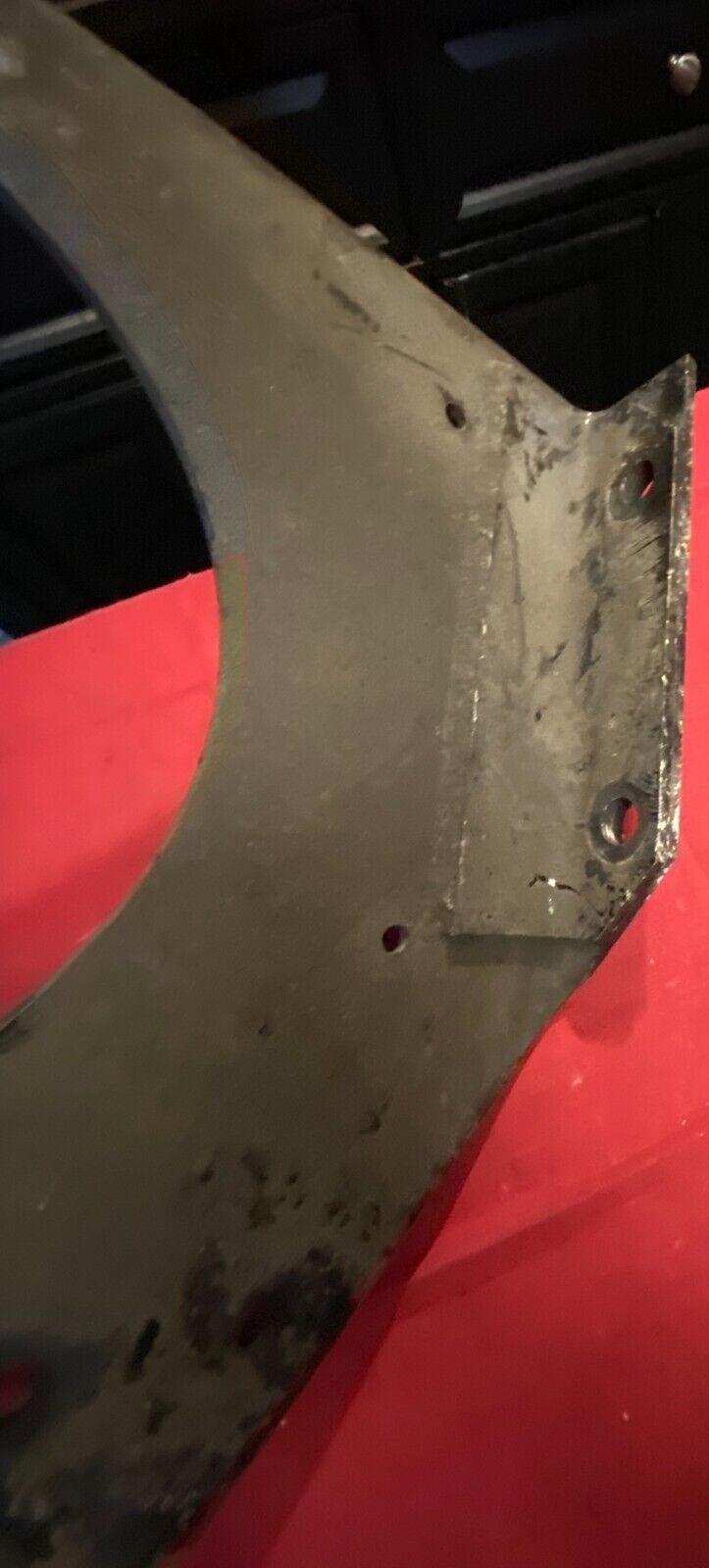 PACCAR N85-1014 1R AIR TANK SUPPORT, HOLD DOWN, BRACKET, PLATE