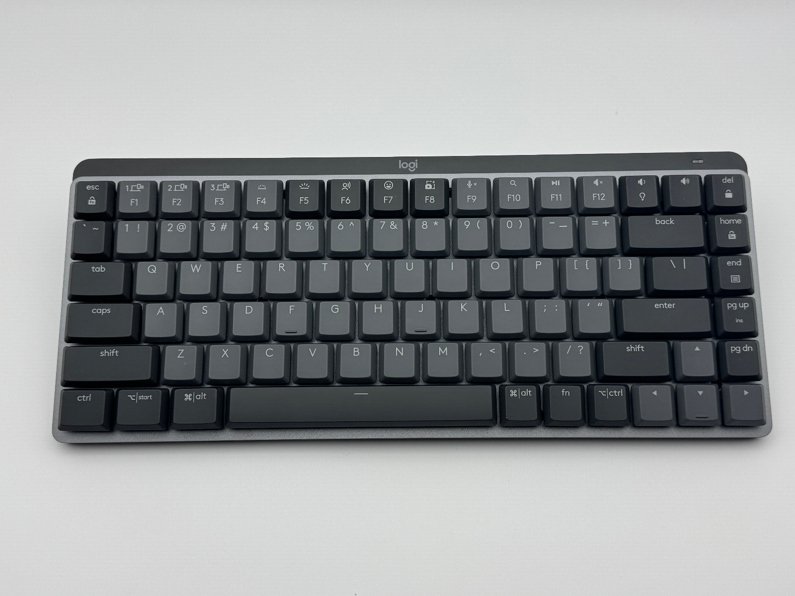 Logitech MX Mechanical Mini Wireless Keyboard Tactile Switches Model 820-010002