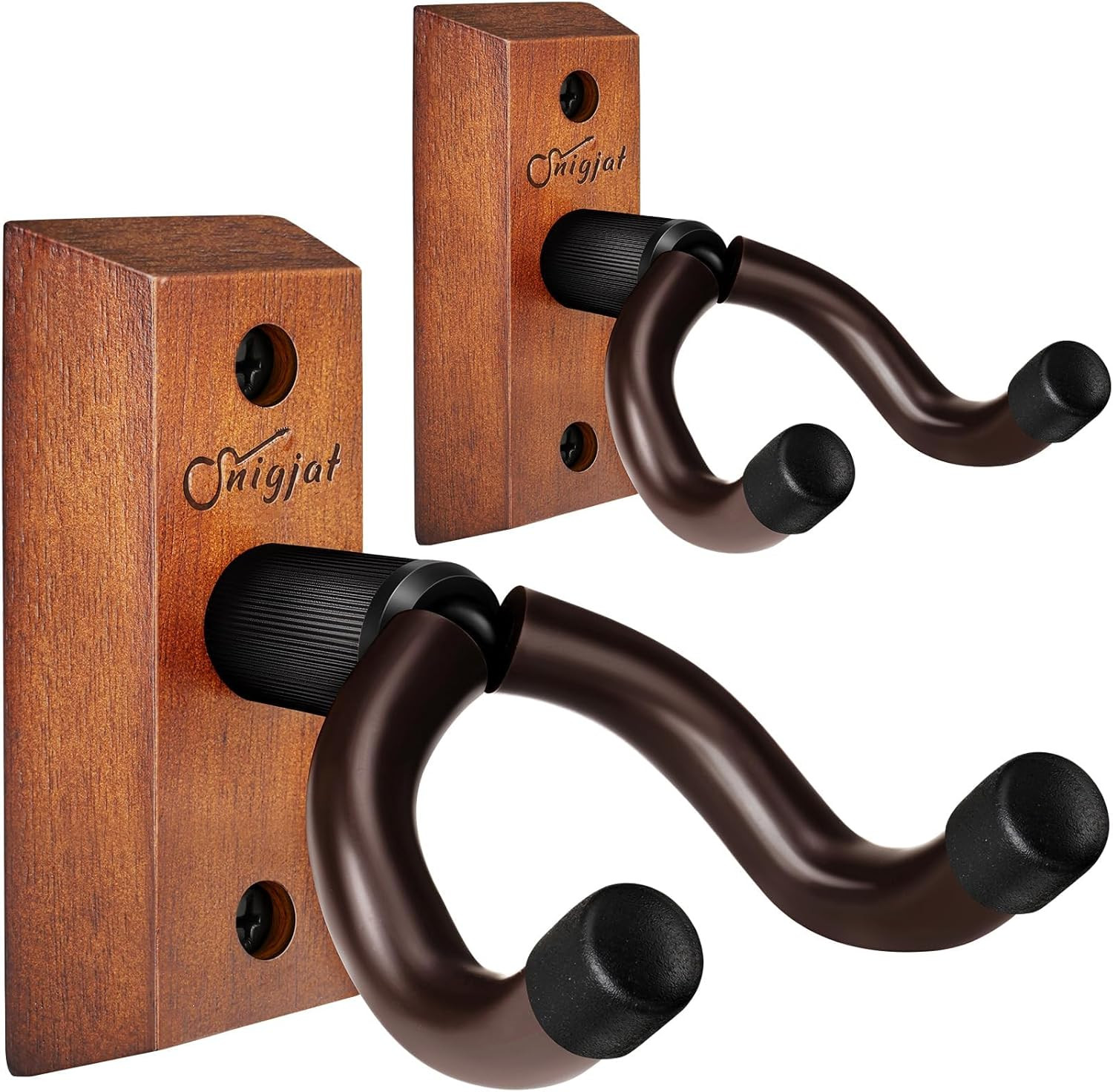 Guitar Wall Mount, 2 Pack Guitar Wall Hanger, Guitar Hanger Wall Hook Ho