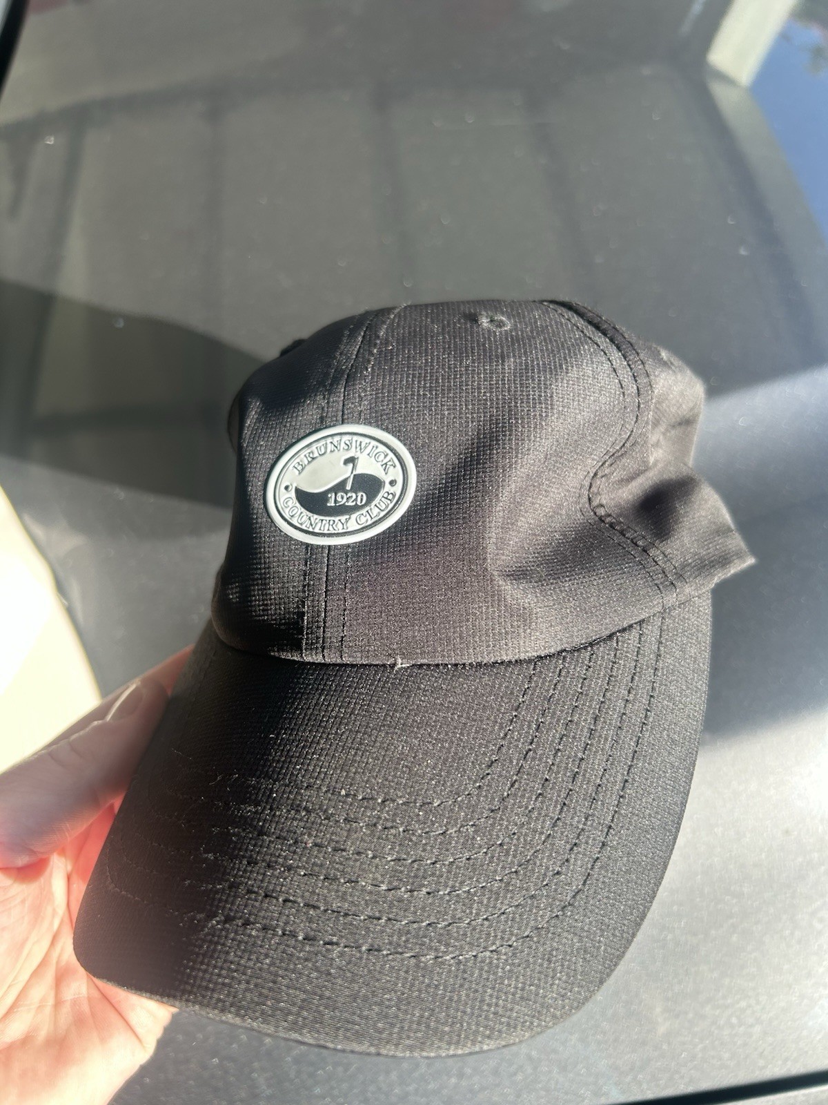 Black Imperial Brunswick Country Club Golf Hat Sea Island St Simons Island GA