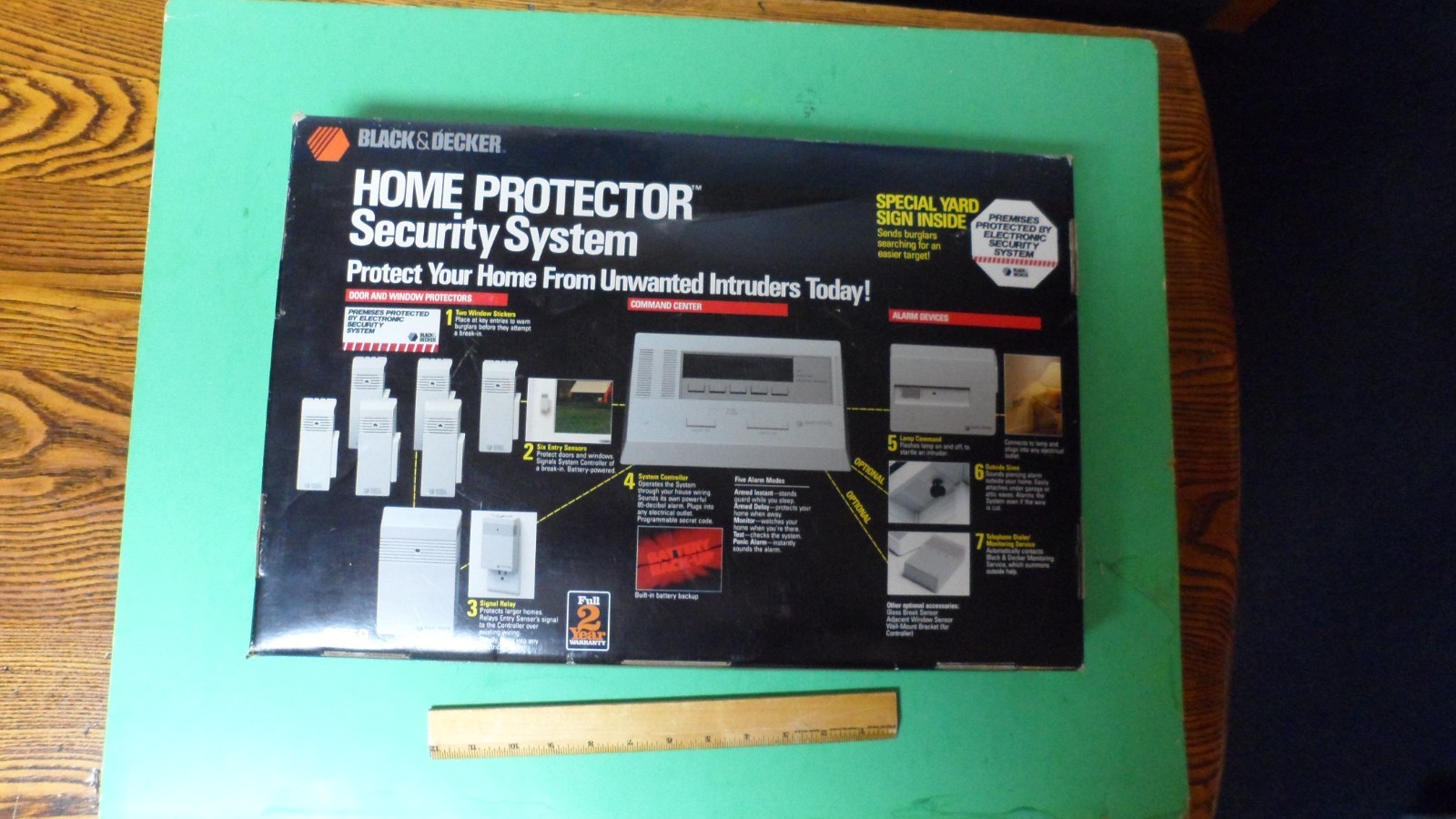 black & decker ome protector security system model 9105B