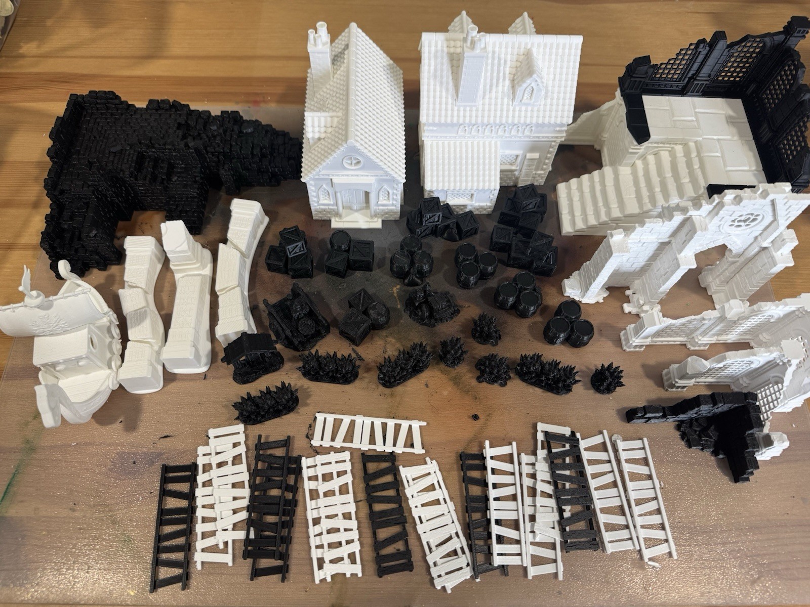 Assorted Terrain 3d Printed For DnD, AOS, Warcry, Underworlds.