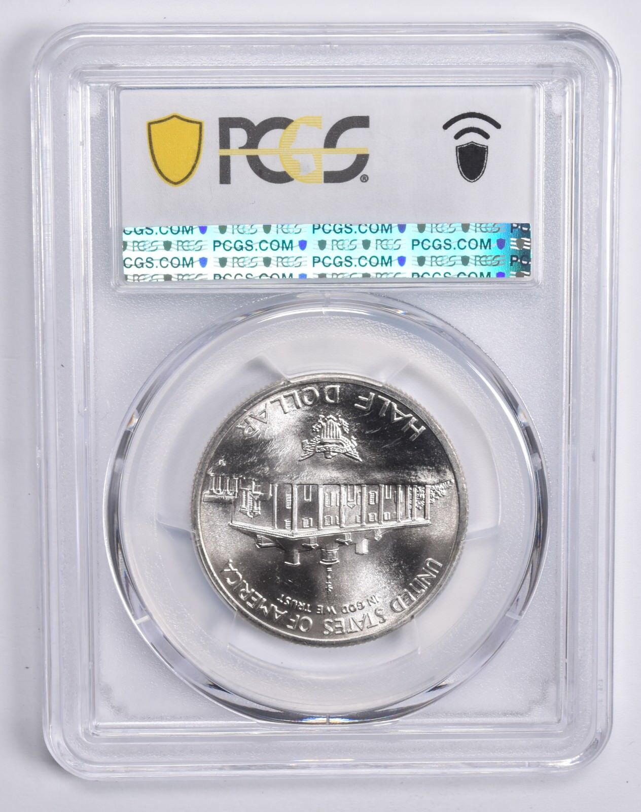 MS69 1982-D Washington Commemorative Half Dollar PCGS Blue Label