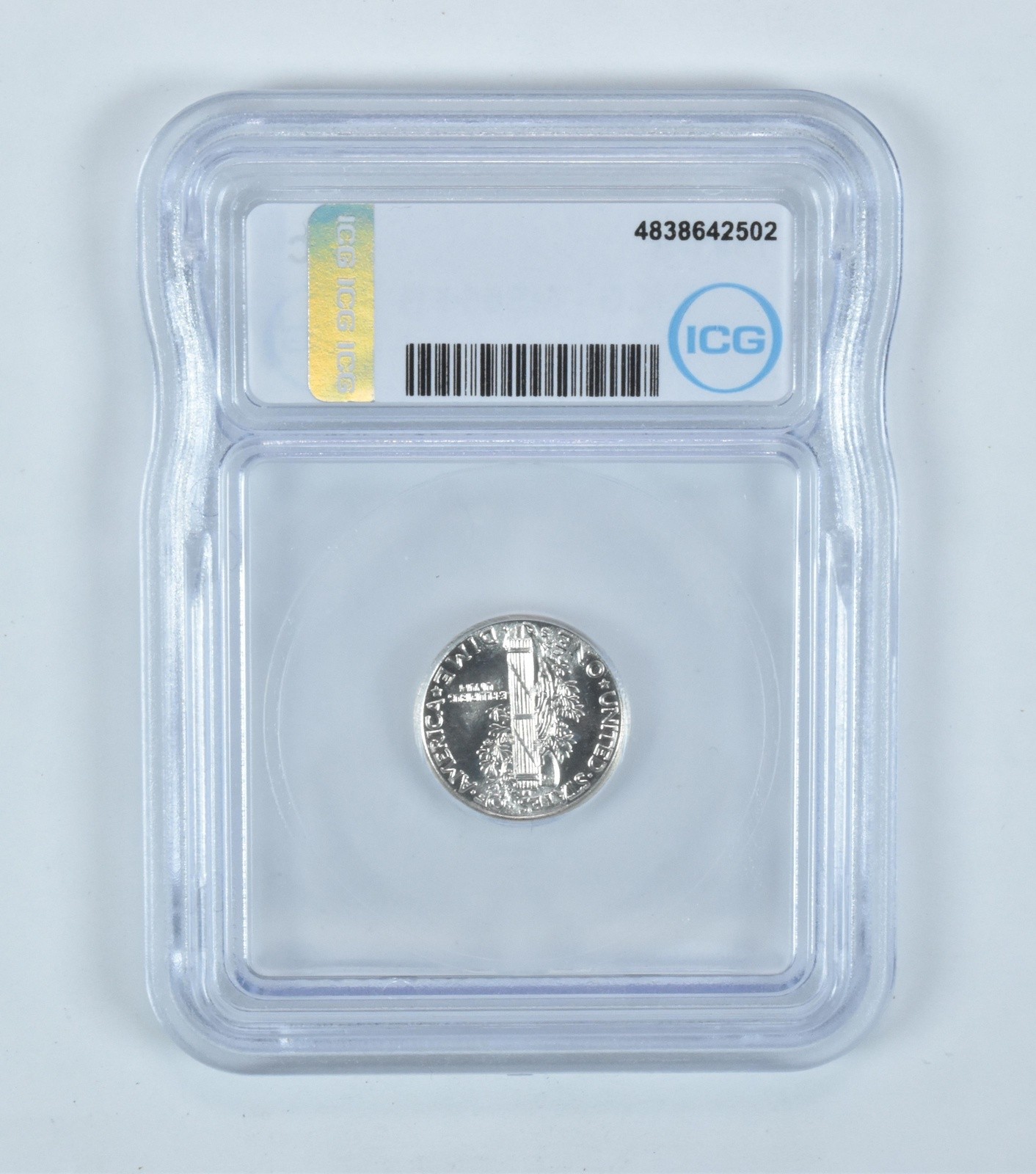 1941-S Mercury Dime MS65 FB ICG