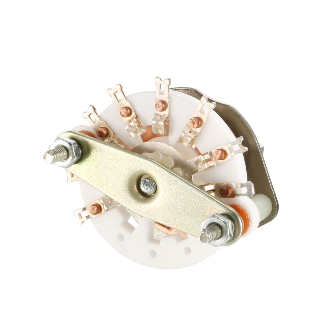 1P7T 1 Pole 7 Position Selectable 1 Deck Band Channel Rotary Switch Selector