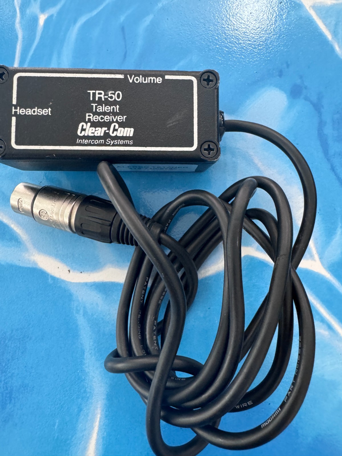 Clearcom IFB TR50 with Audio Implements Earpieces