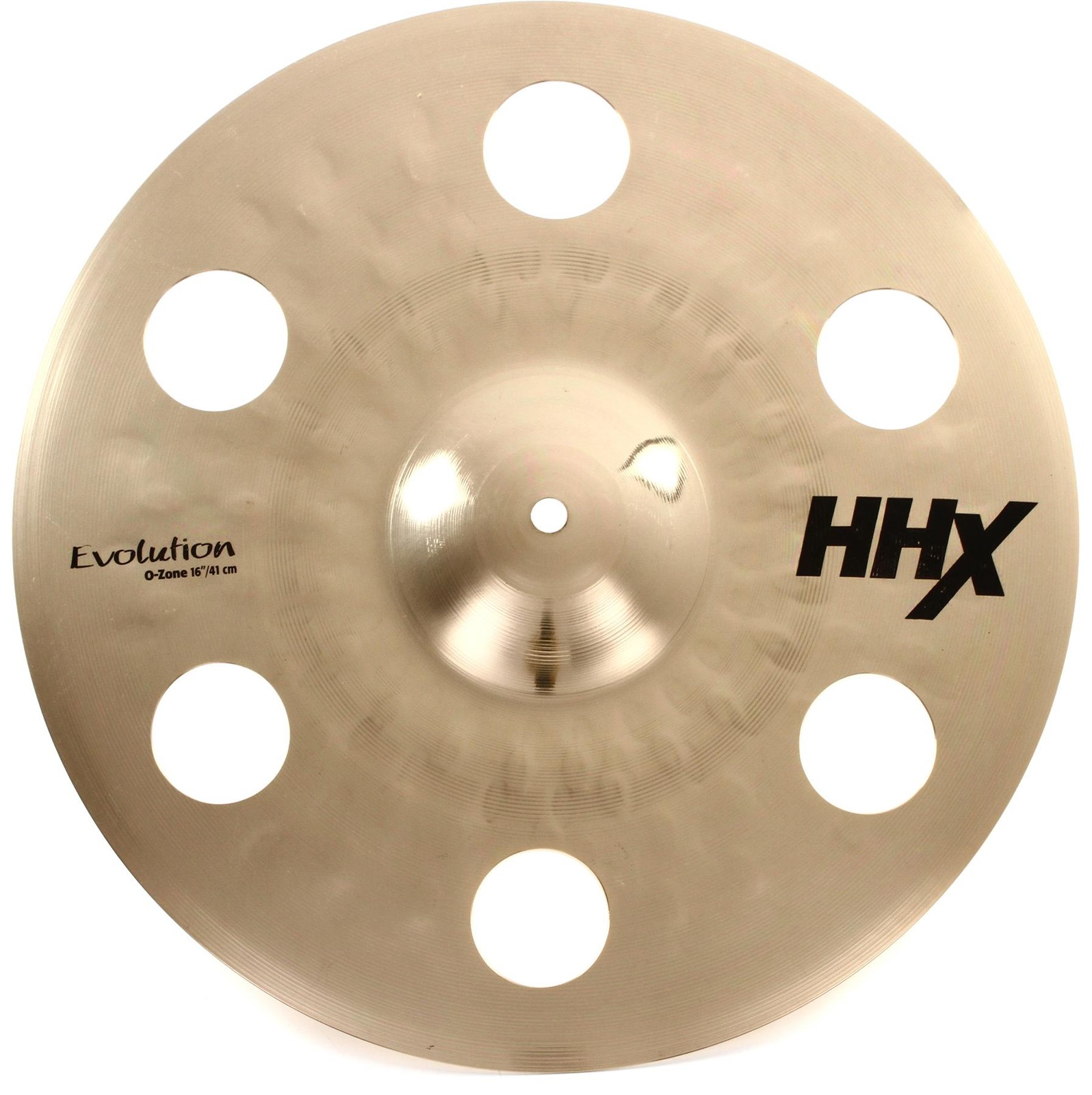 Sabian 16 inch HHX O-Zone Crash Cymbal - Brilliant Finish (2-pack) Bundle