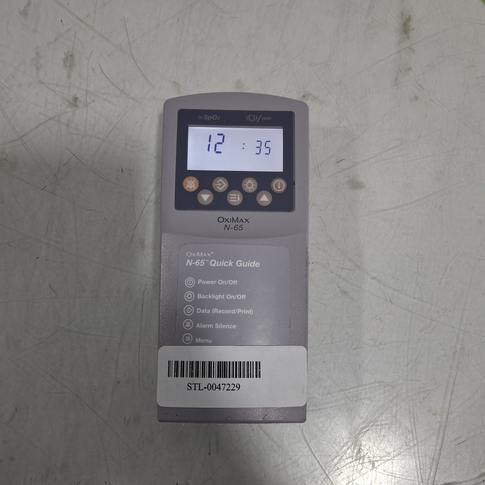 Nellcor Oximax N-65 Pulse Oximeter