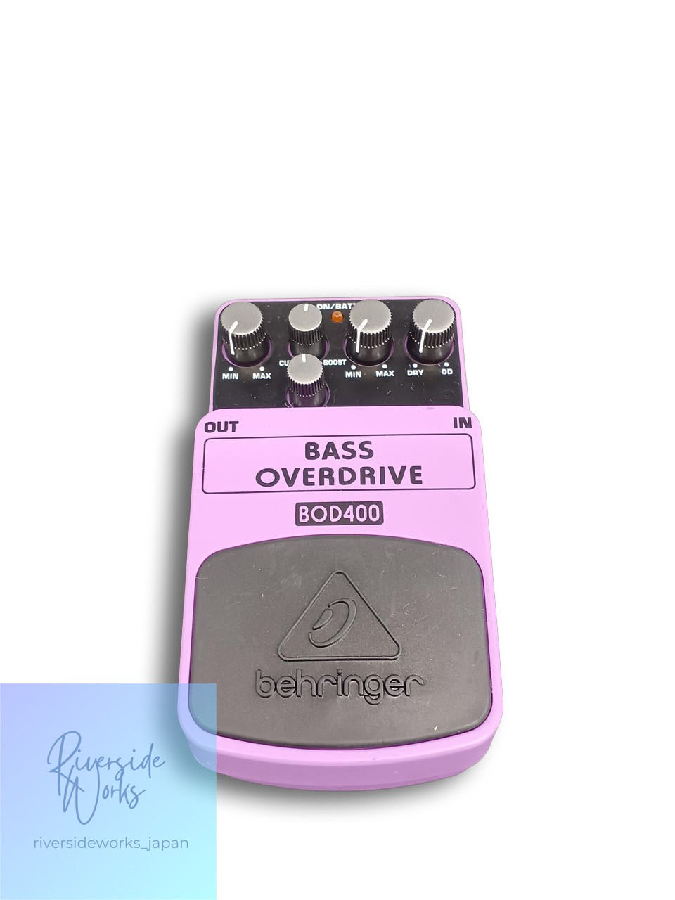 BEHRINGER BOD400 Bass Overdrive Effects Pedal JP