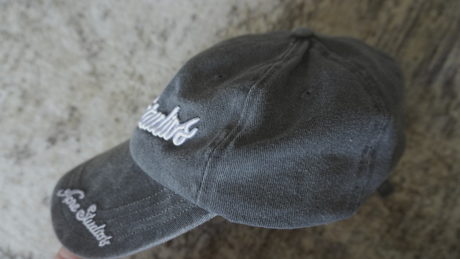 Acne Studios - Logo cap - Black