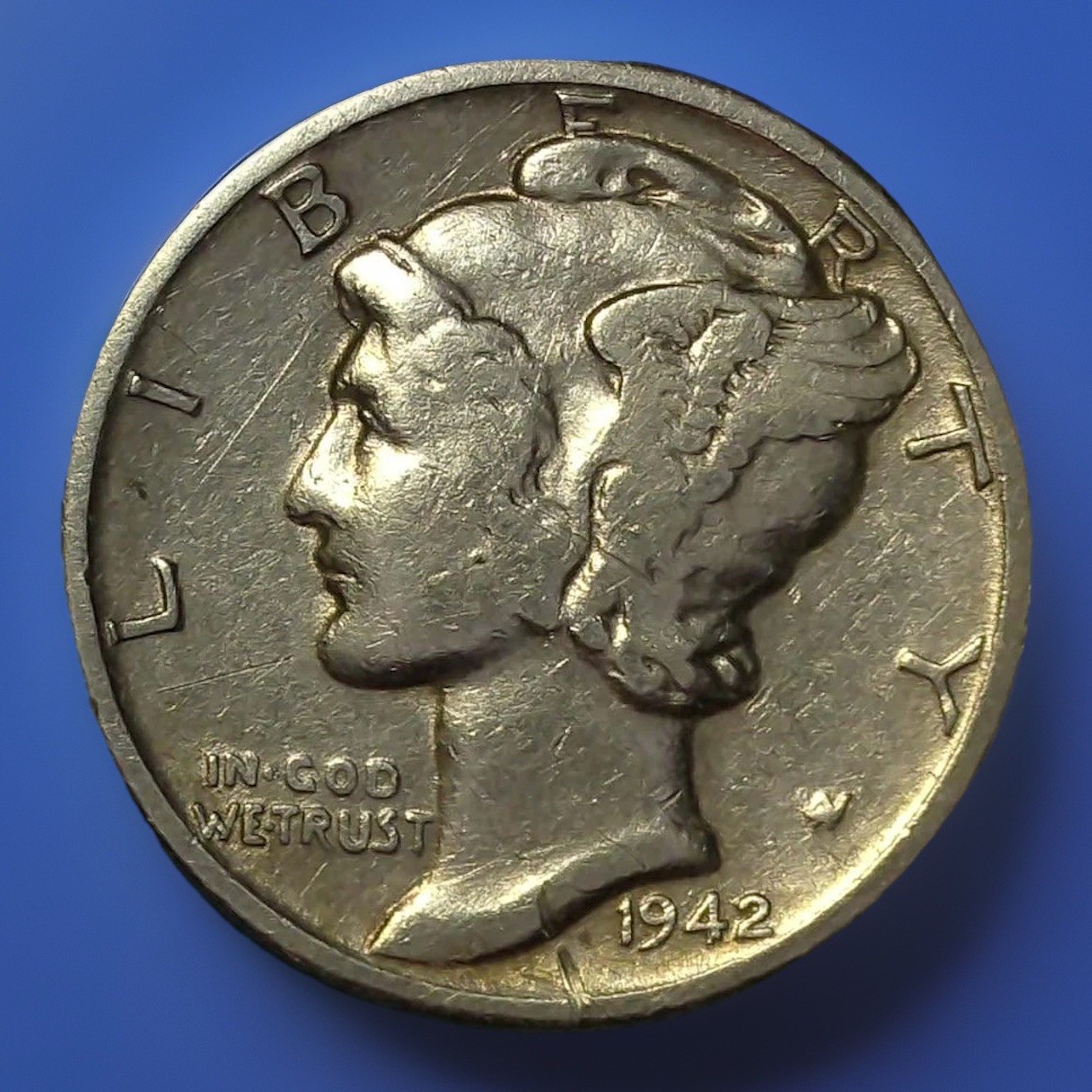 1942/1-D Mercury Dime ✨Key Date Mint Error
