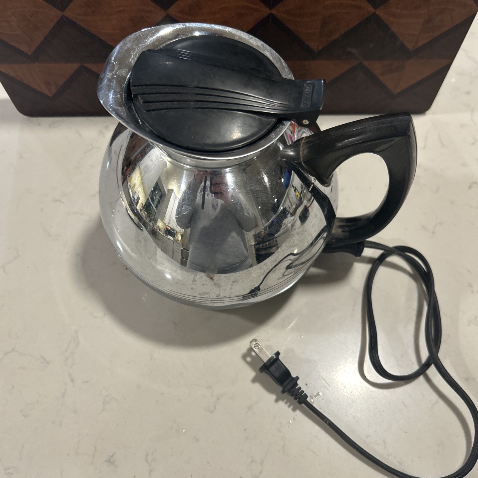 Vtg Cory ACB Electric Automatic Vacuum Coffee Brewer BASE Only Electronics work
