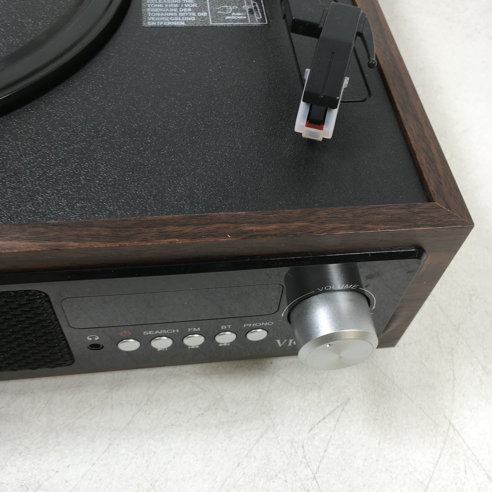 Victrola Modern Bluetooth Turntable Espresso VTA-67-ESP