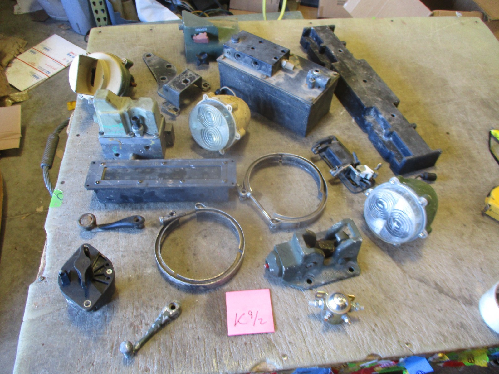 Used Assortment of FMTV LMTV MTV Small Parts, Poor to NOS (mostly poor! cond.)