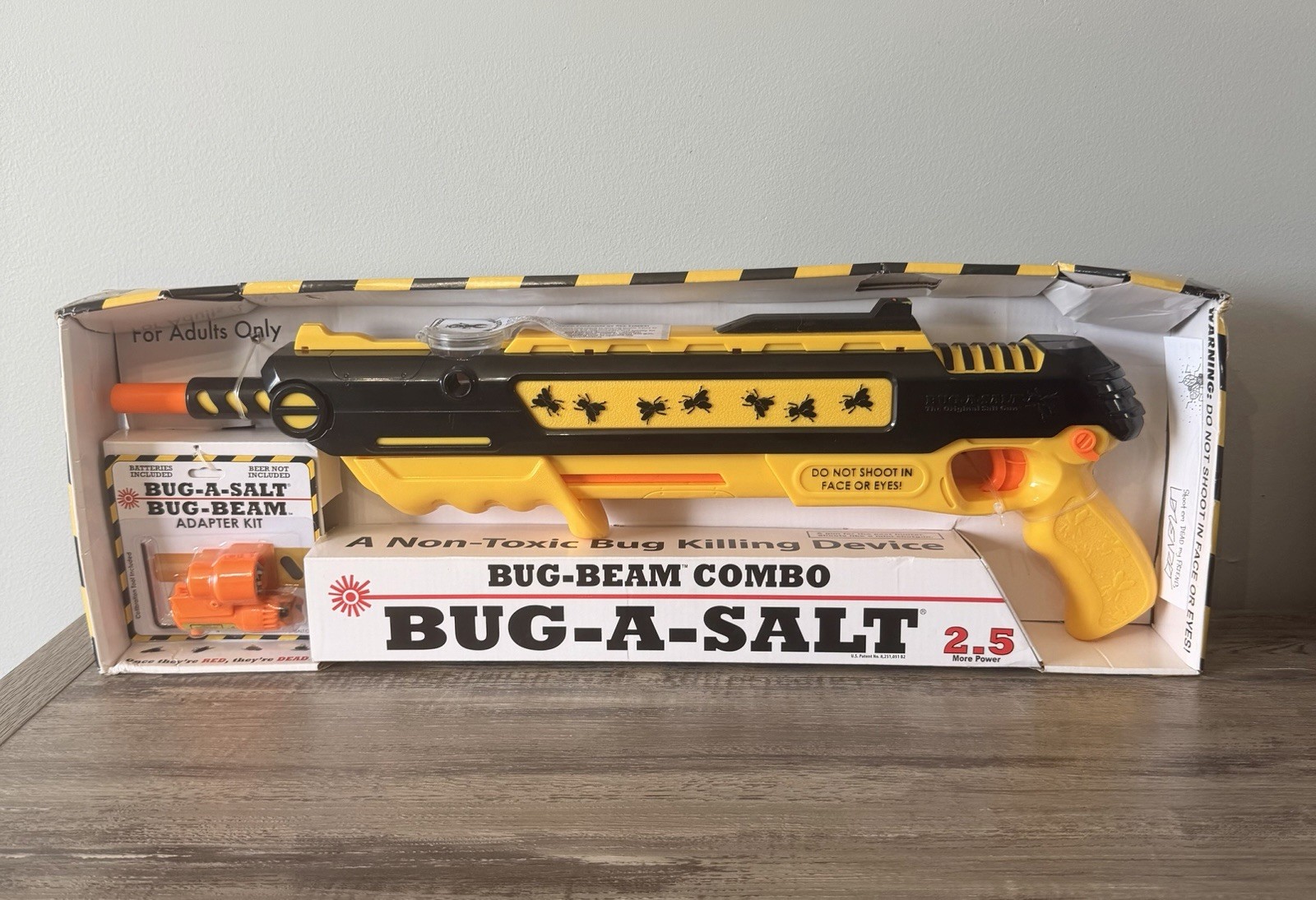 Bug-A-Salt Bug-Beam Combo. The Original Salt Gun.with Bug-beam Laser Kit NEW