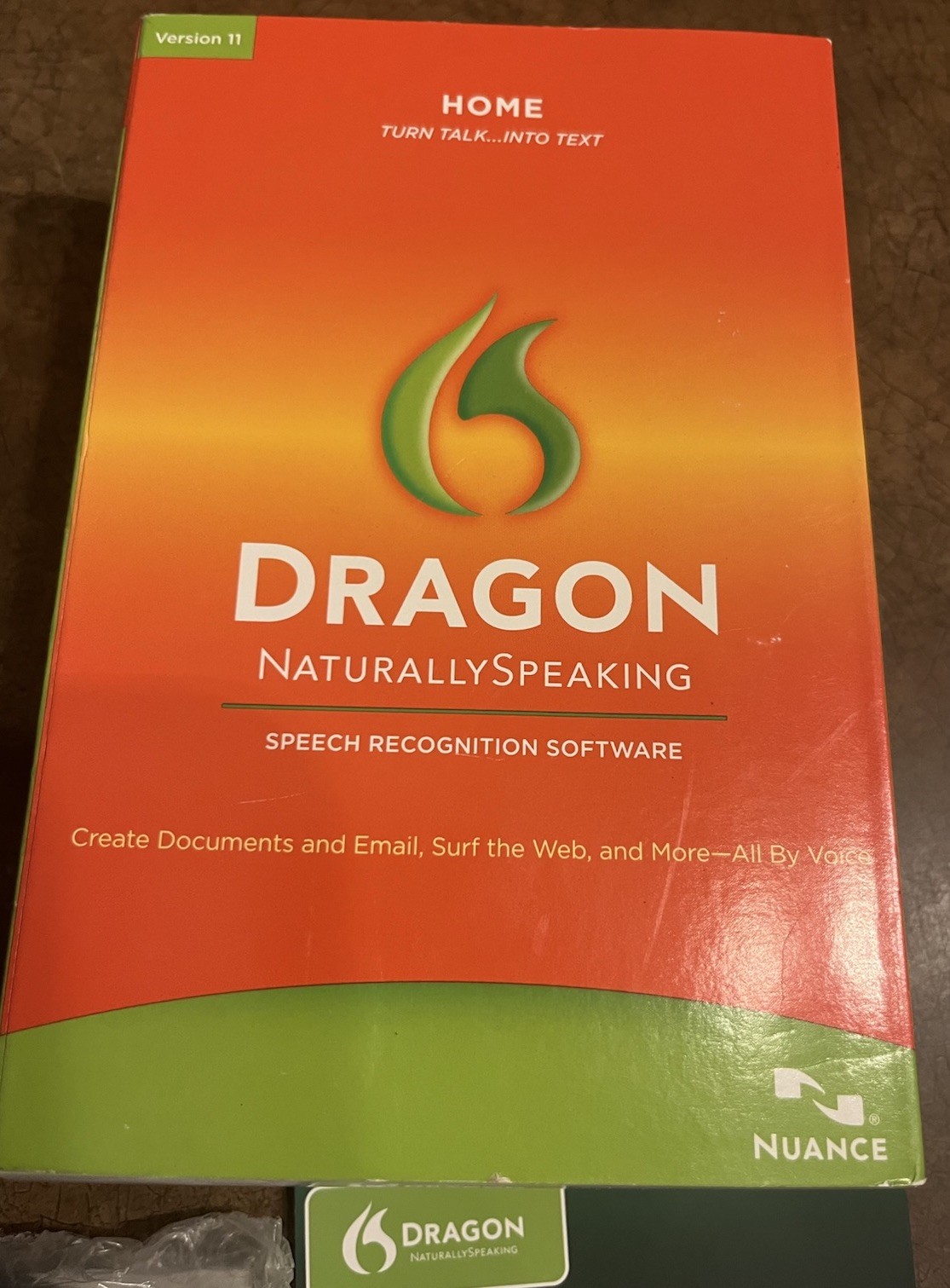 Dragon Naturally Speaking Home Version 11 With Headset Microphone