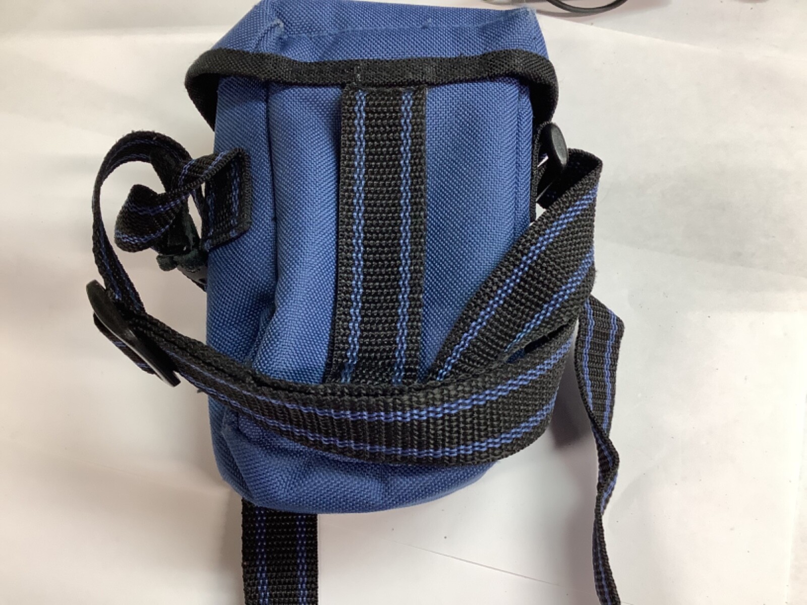 Genuine Samsonite Compact Camera Case Blue Adjustable Strap Multiple Pockets