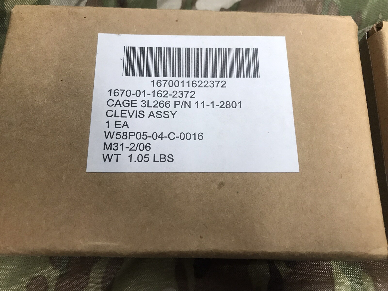 Clevis Assembly USGI NOS 2 Each