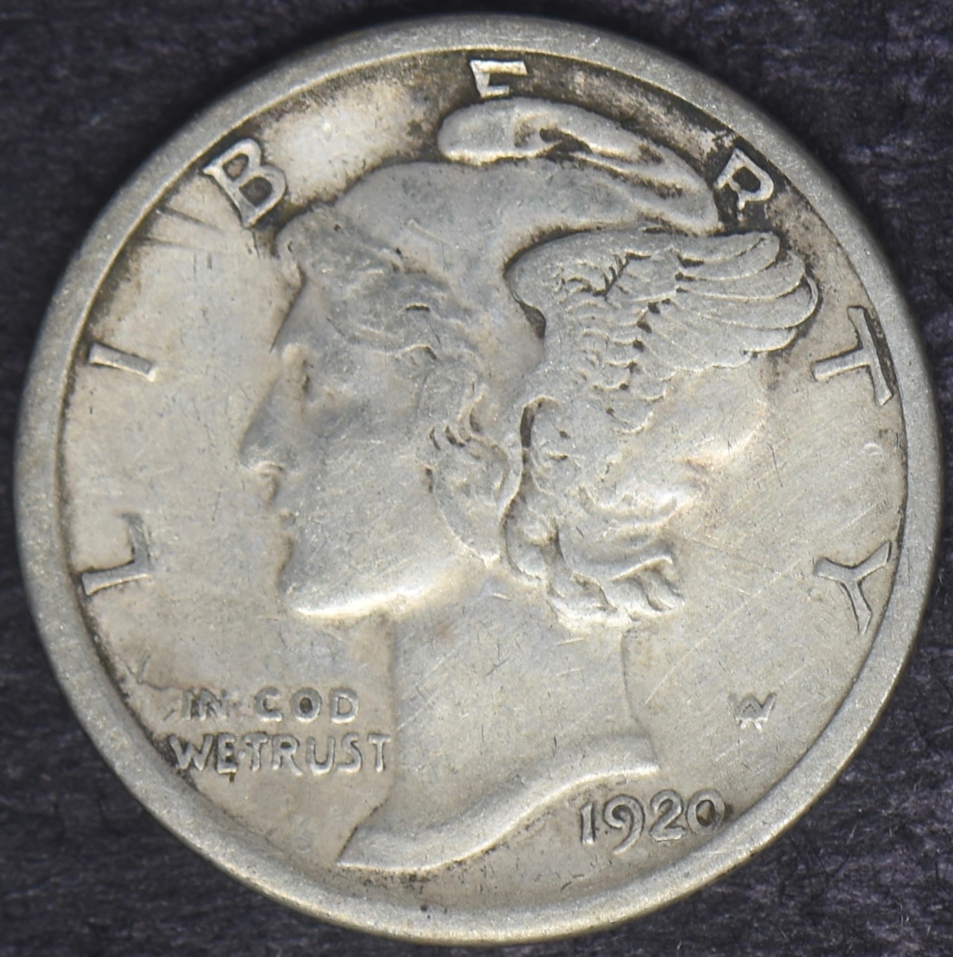 1920-D Mercury Silver Dime - ✪COINGIANTS✪
