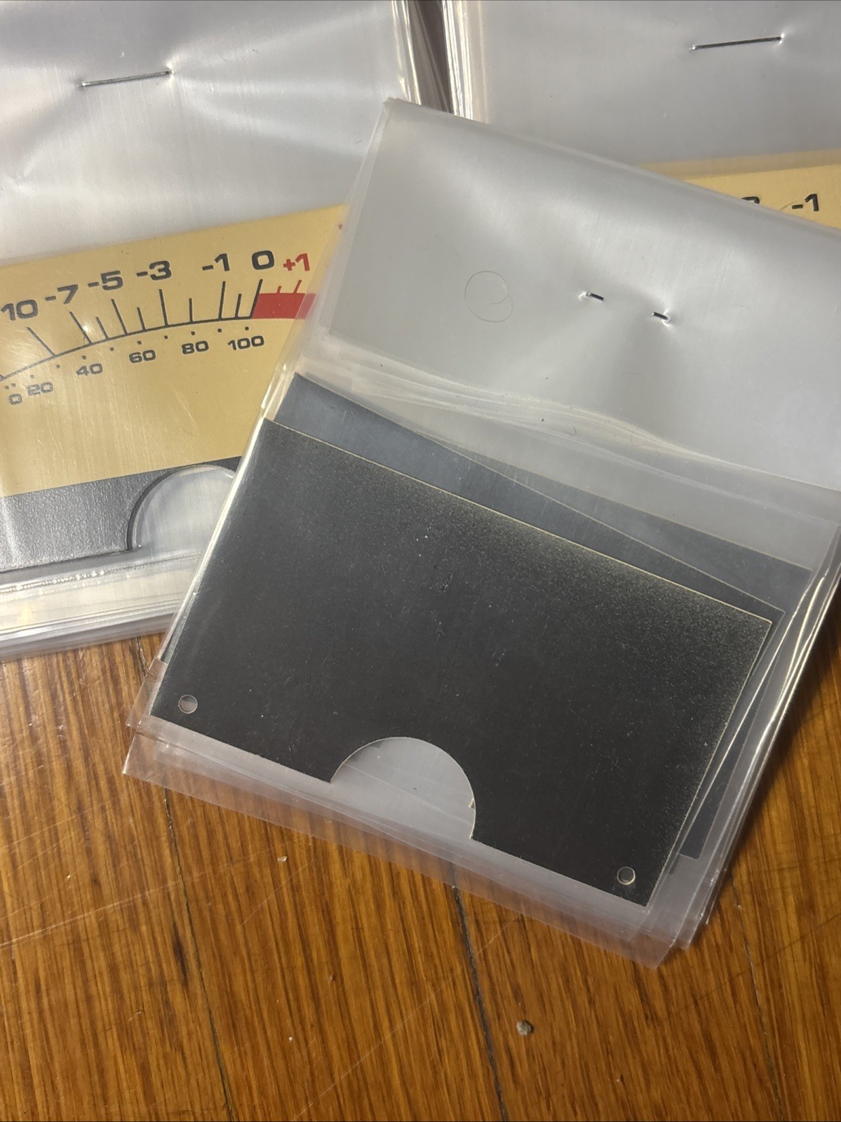 AMPEX MM1100 VU Meter Faceplates