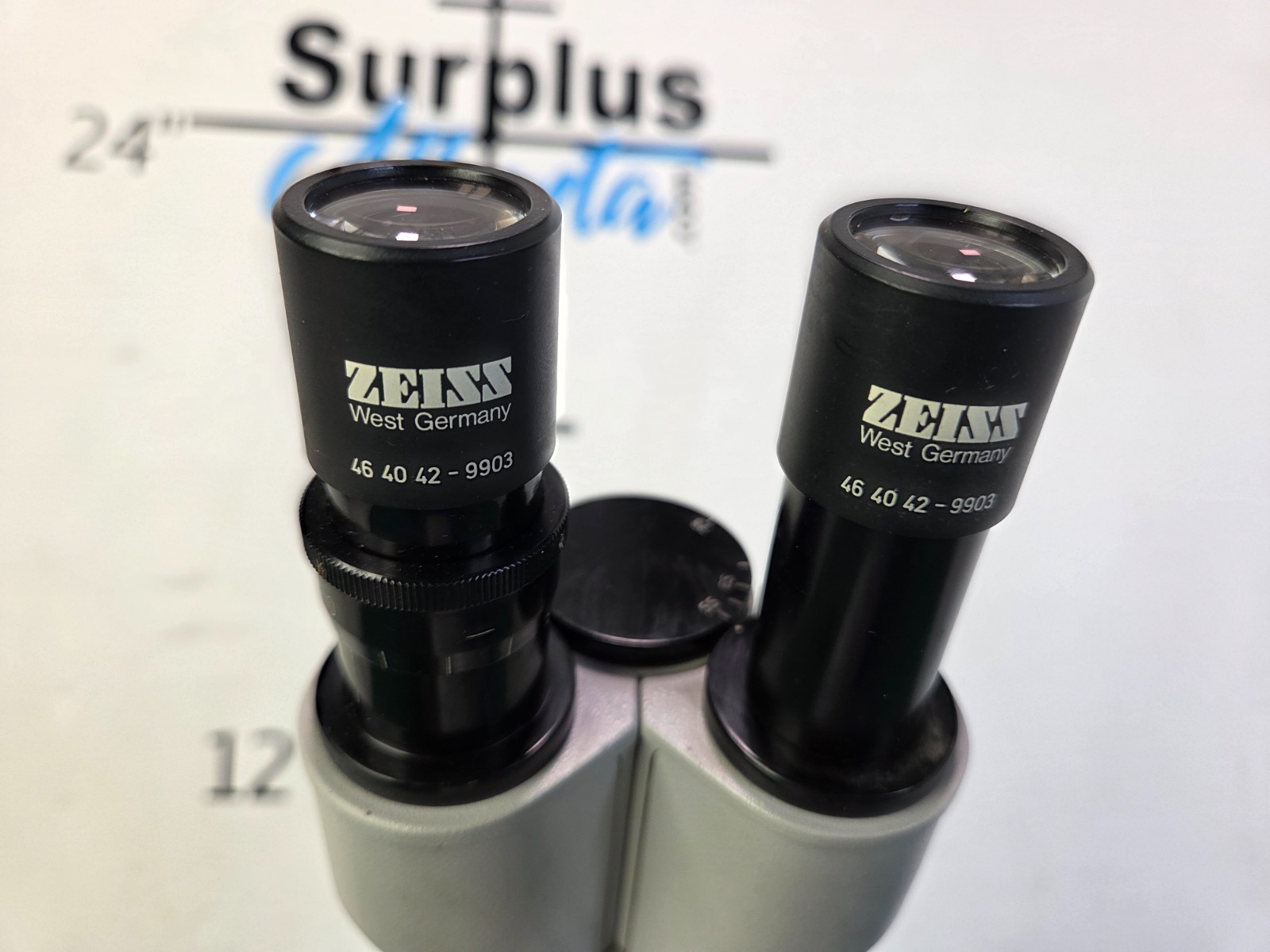 Zeiss Standard 14 Microscope W 3 Objectives 470914-9901/19
