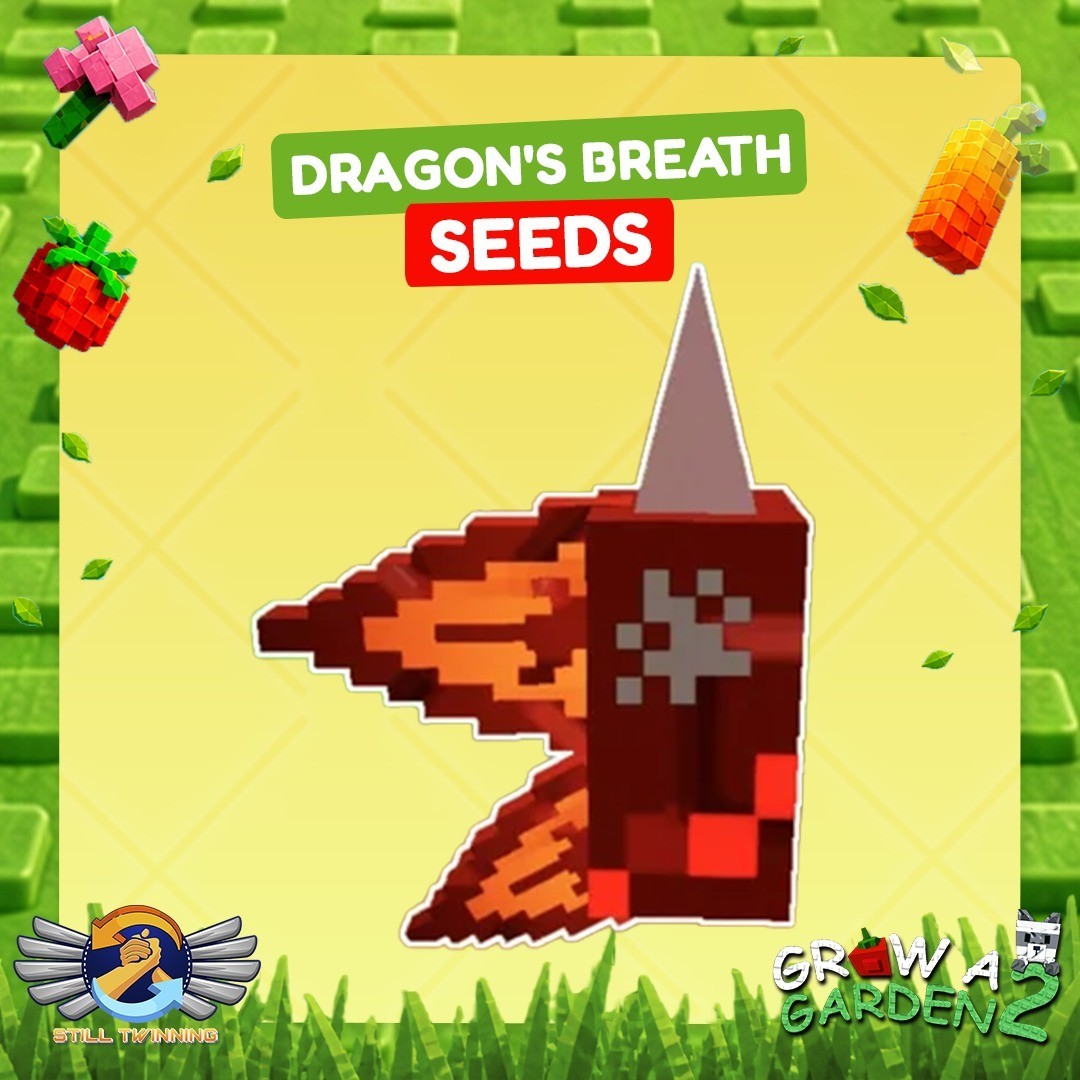 7x Dragon's Breath Seed - Grow a Garden 2 - Fast Delivery 24/7 | GAG 2 Roblox