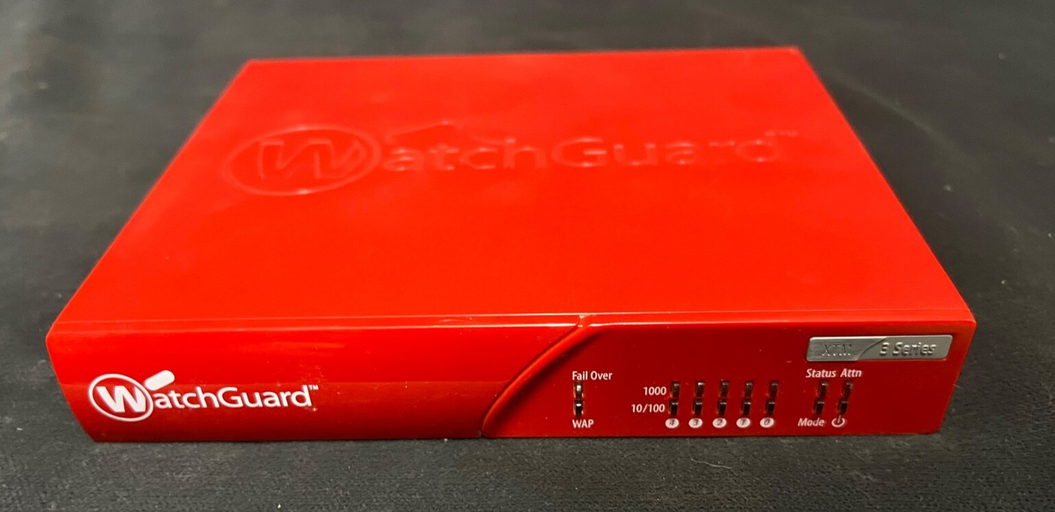 WatchGuard XTM 3 Series FS2E5 5-Port Firewall - NO AC Adapter