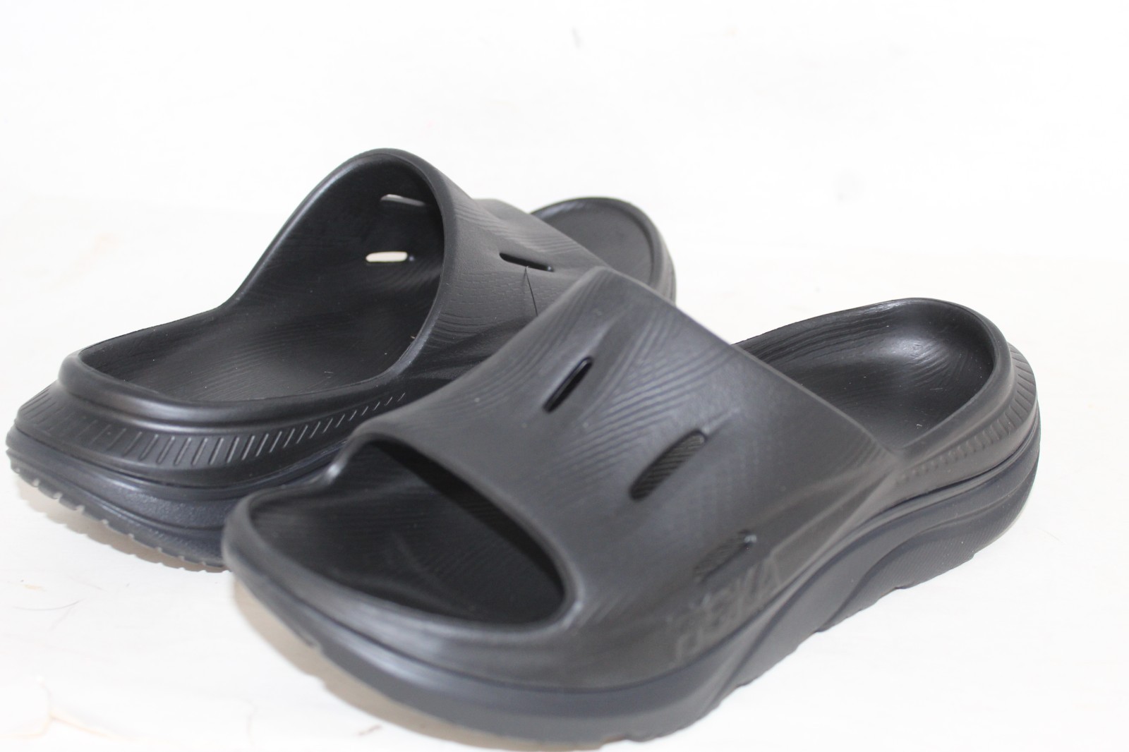 HOKA ONE ONE Unisex Ora Recovery Slide 3 Black Size M(9) W(11)