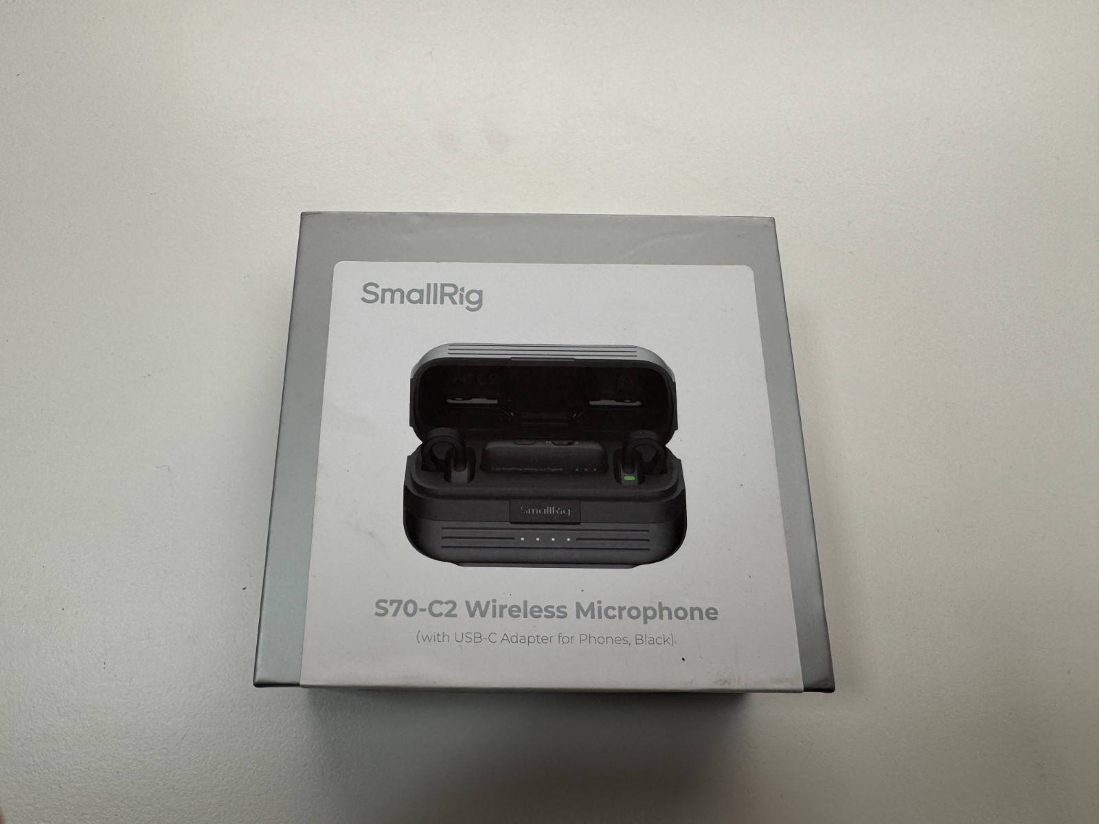 SMALLRIG Wireless Mic S70-C2 (2 TX + 1 RX + Charging Case) Wireless Lapel Microp