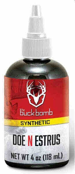 Hunter Specialties 200046 Synthetic Doe N Estrus Scent 4 oz Liquid Dropper