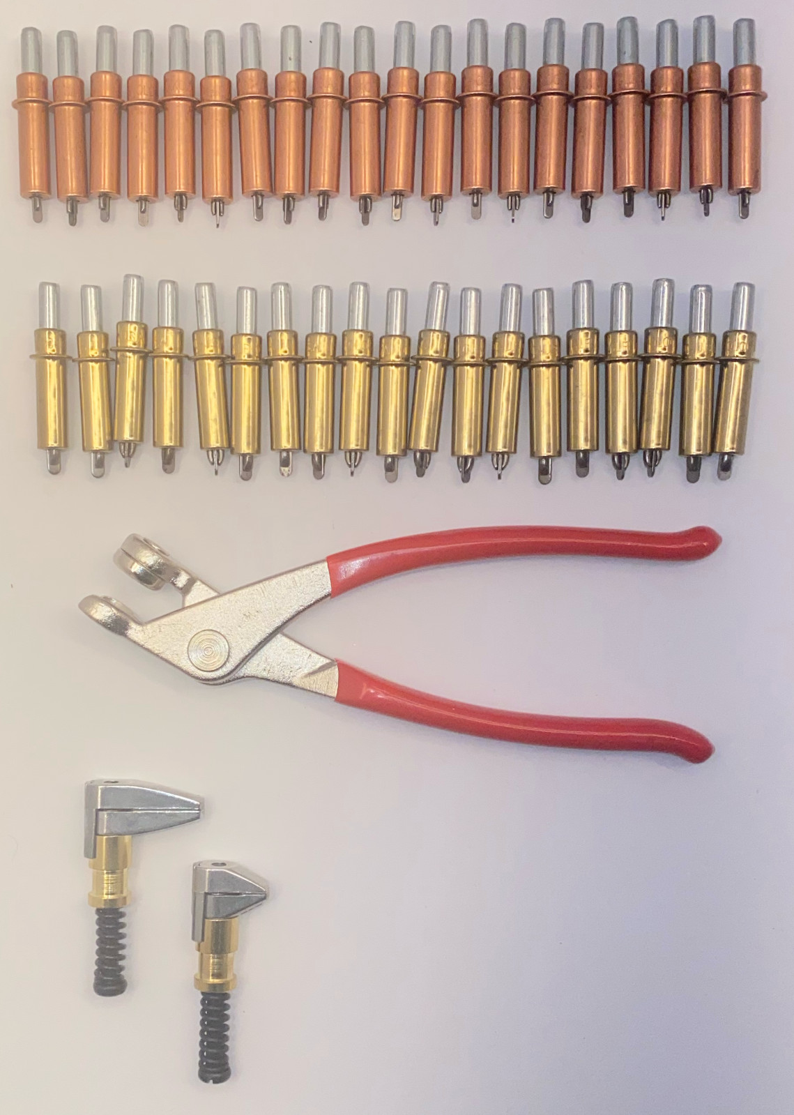 Cleco Spring Kit : 43-Pc (1/8" + 3/16") w/ Pliers + Side Clamps