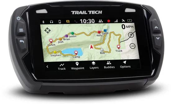 TT Voyager Pro GPS Computer Kit Black Display Kawasaki KLR650 87-24
