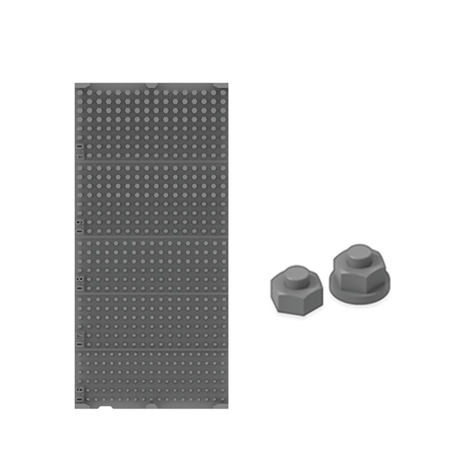 0.6-1.0/1.2-2.0mm 1/72 1/48 1/35 1/16 Screw Rivet Model Detail Enhancement Tool