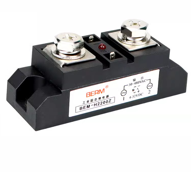 Industrial Solid State Relay BEM-H180Z BEM-H3200Z 80A-500A DC Control AC SSR