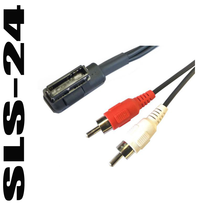 Audi MMI 3G MMI3G+ A8 4H A6 4G A7 4G A1 8X Q3 Q7 Sound Adapter AUX-IN Dietz 1223