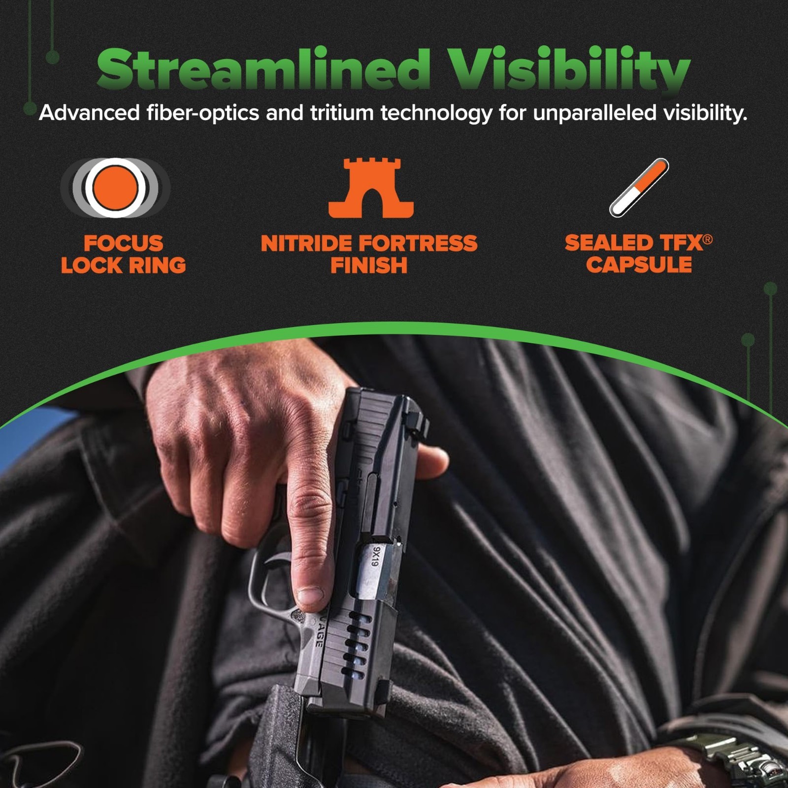 Glock Rear & Front Sight Installation Tool - Precision Gun Accessory, Easy Use