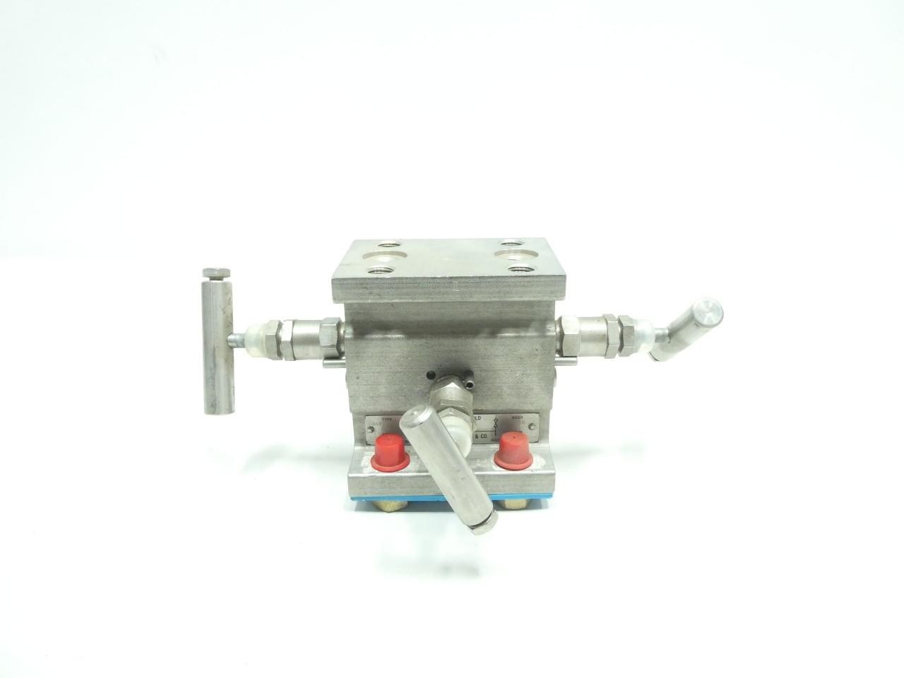 Anderson Greenwood M4AVIS-T-GOC S08-0420-001 Instrument Manifold 6000psi