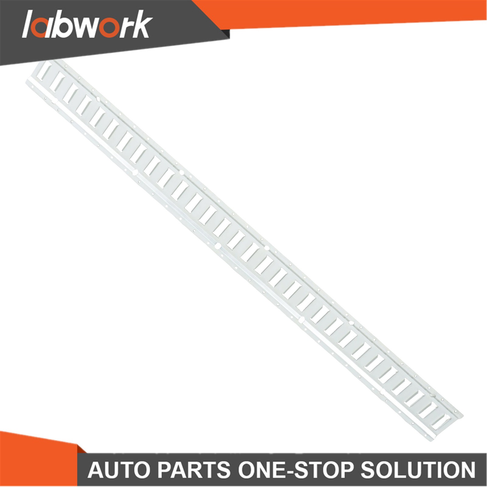10 Pack 5' Long E-Track Rail, Galvanized Silver For Garage & Trailer Steel