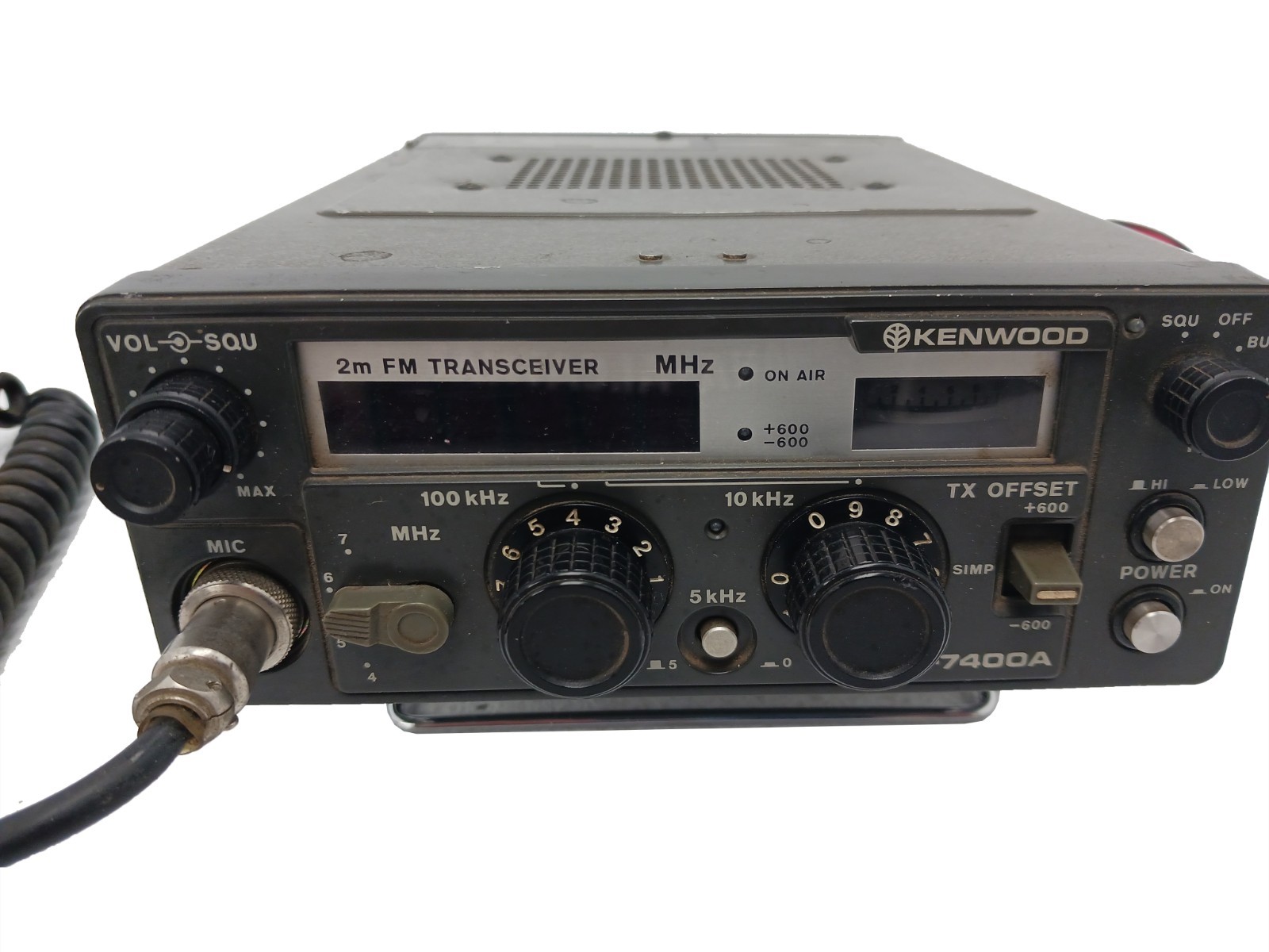 Kenwood TR-7400A 2 Meter FM Transceiver - WORKS