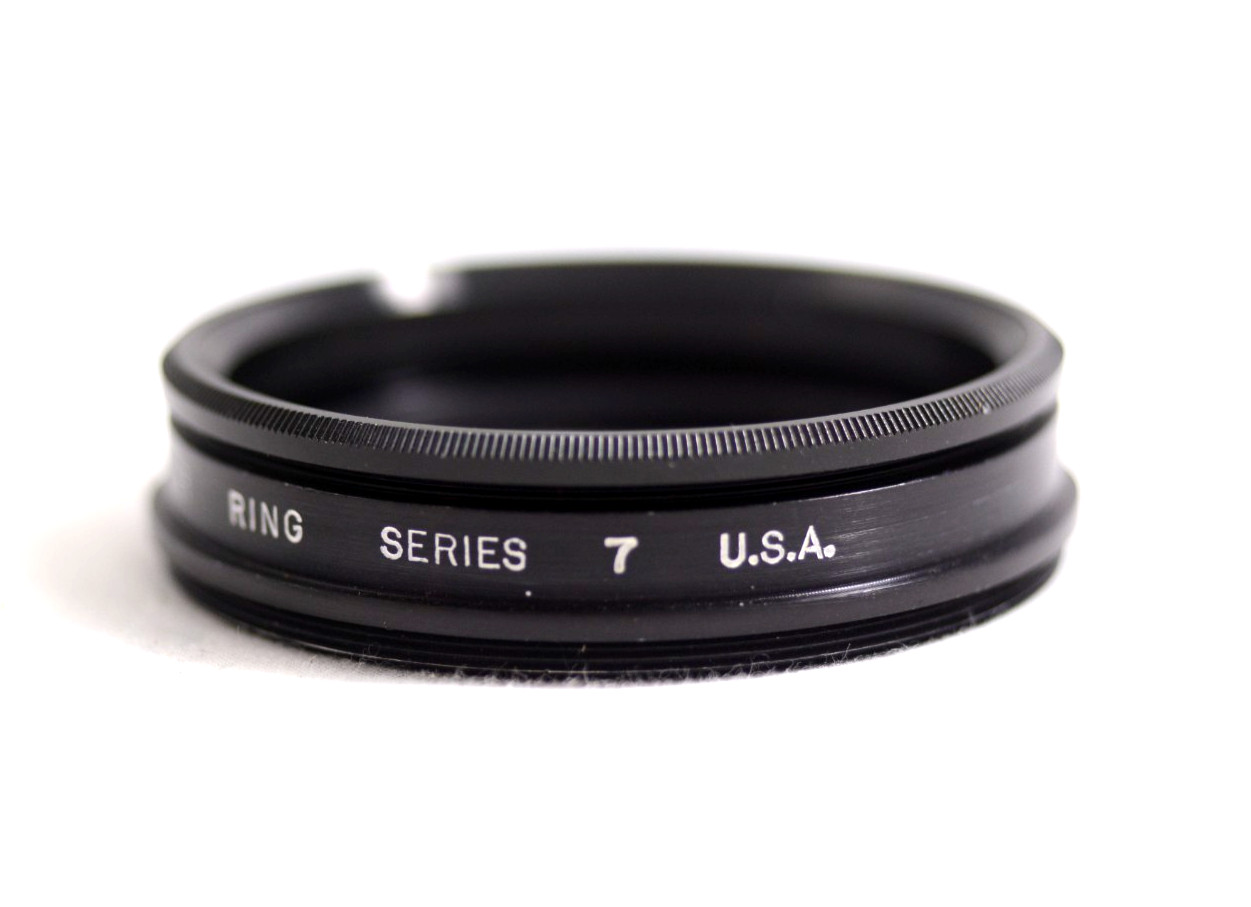 TIFFEN 58MM TO SERIES 7 CAMERA LENS FILTER ADAPTER RING WITH RETAINING RING