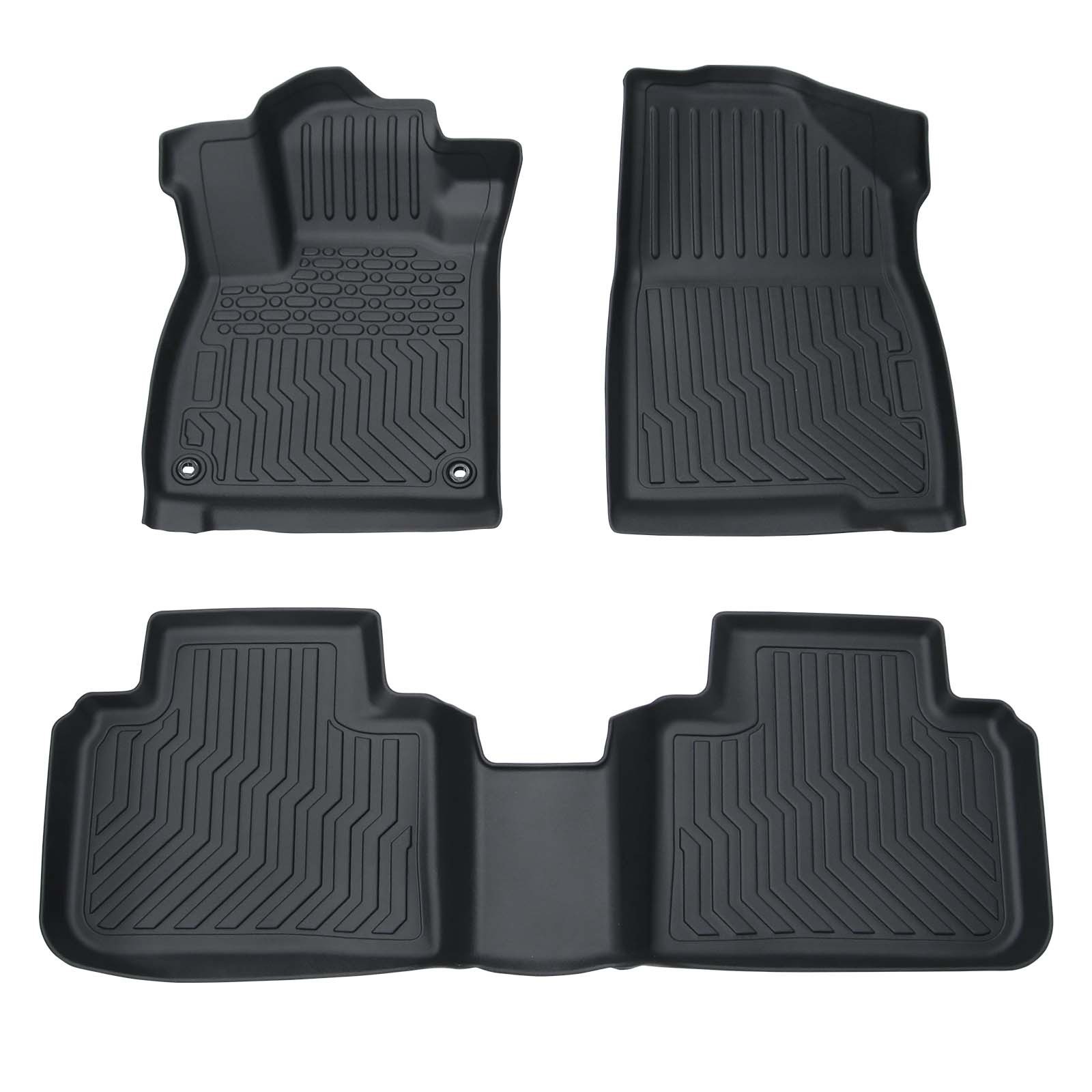 Floor Mats For 2018-2023 Honda Accord Sedan TPE Rubber All Weather Cargo Liner