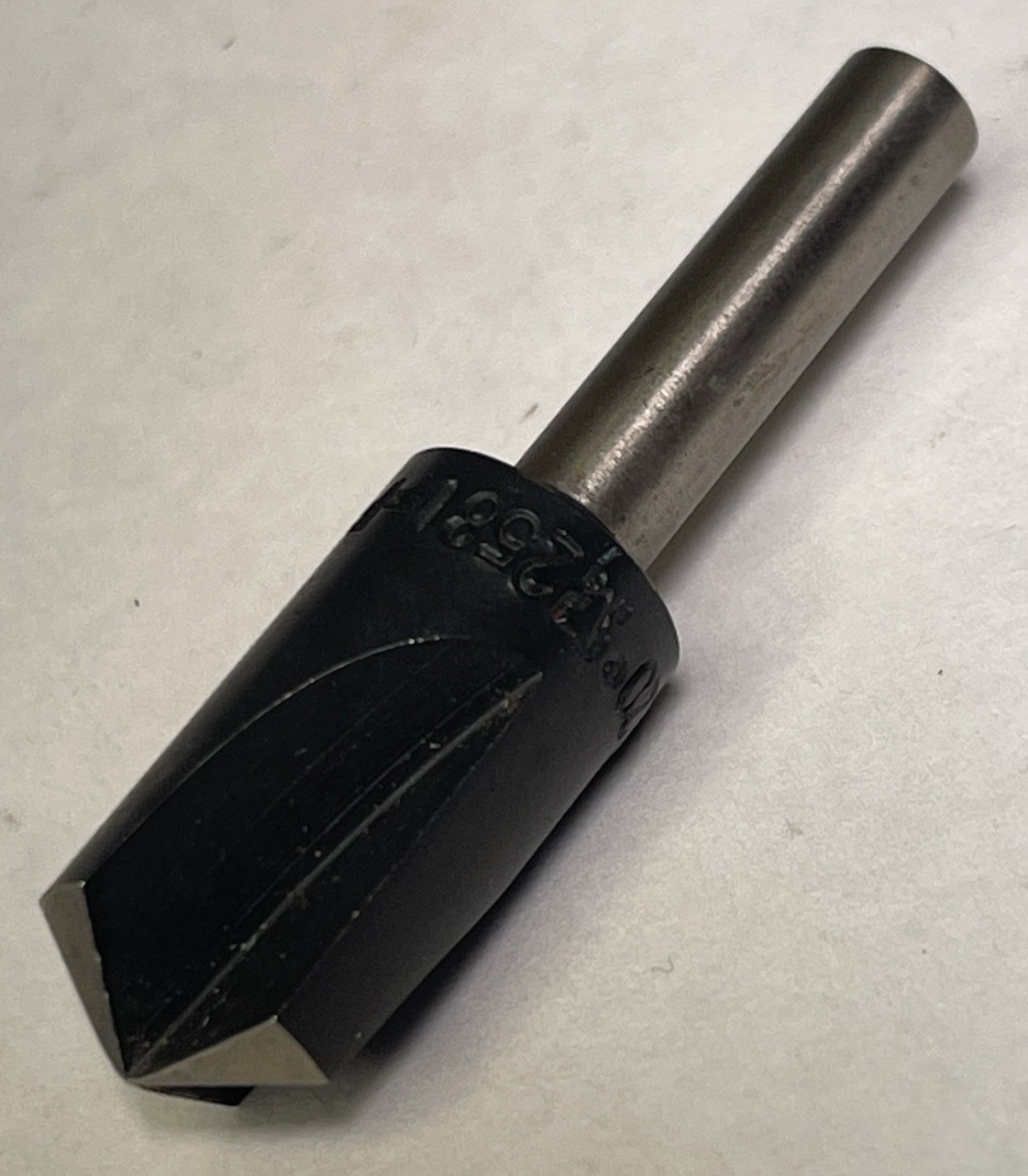 N 1/2 x 120° x1/4” 3-FLUTE 2" OAL HIGH SPEED STEEL COUNTERSINK (26MY152)