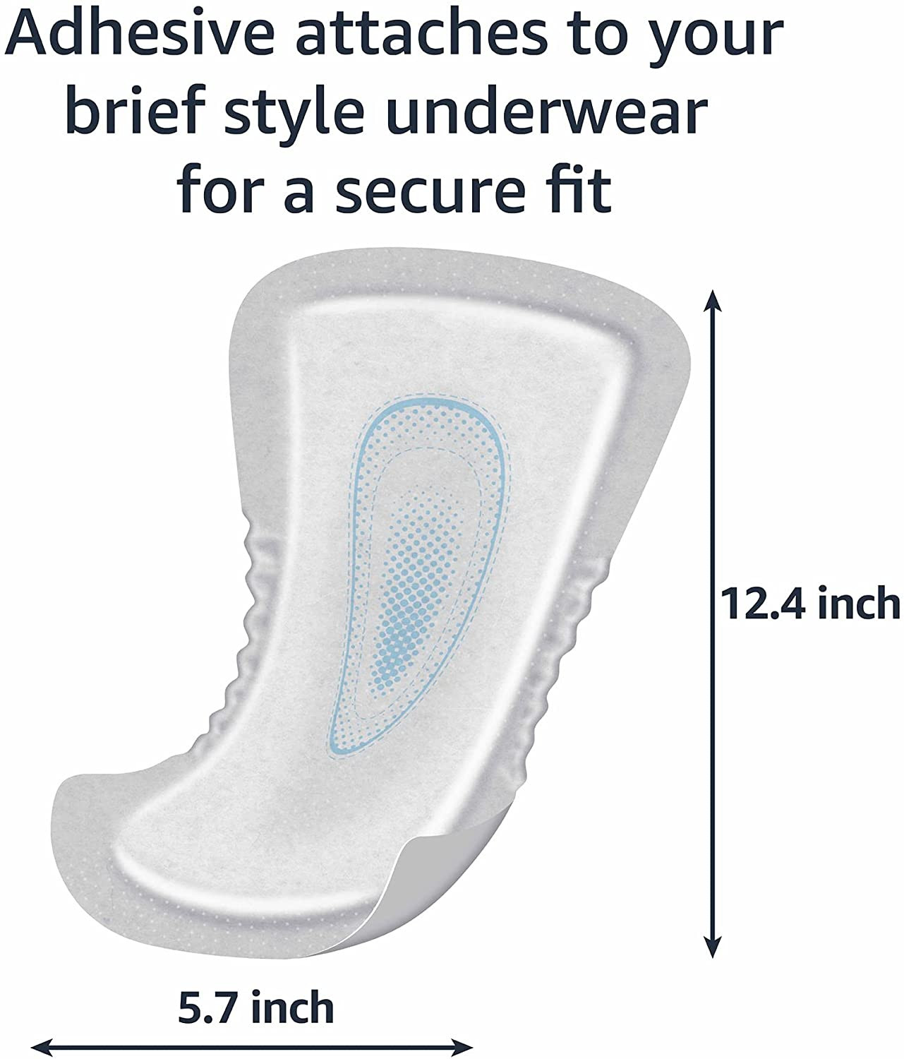Men'S Incontinence Guards, Maximum Absorbency, Moisture-Wicking with Odor Protec