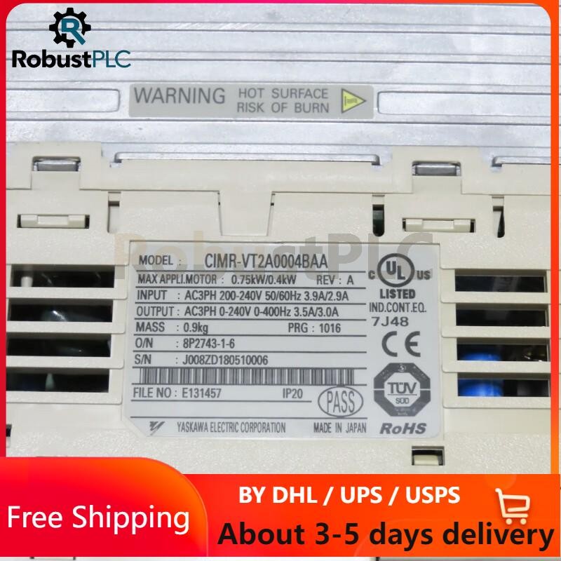 The Original New CIMR-VT2A0004BAA Yaskawa Inverter Accelerates Delivery