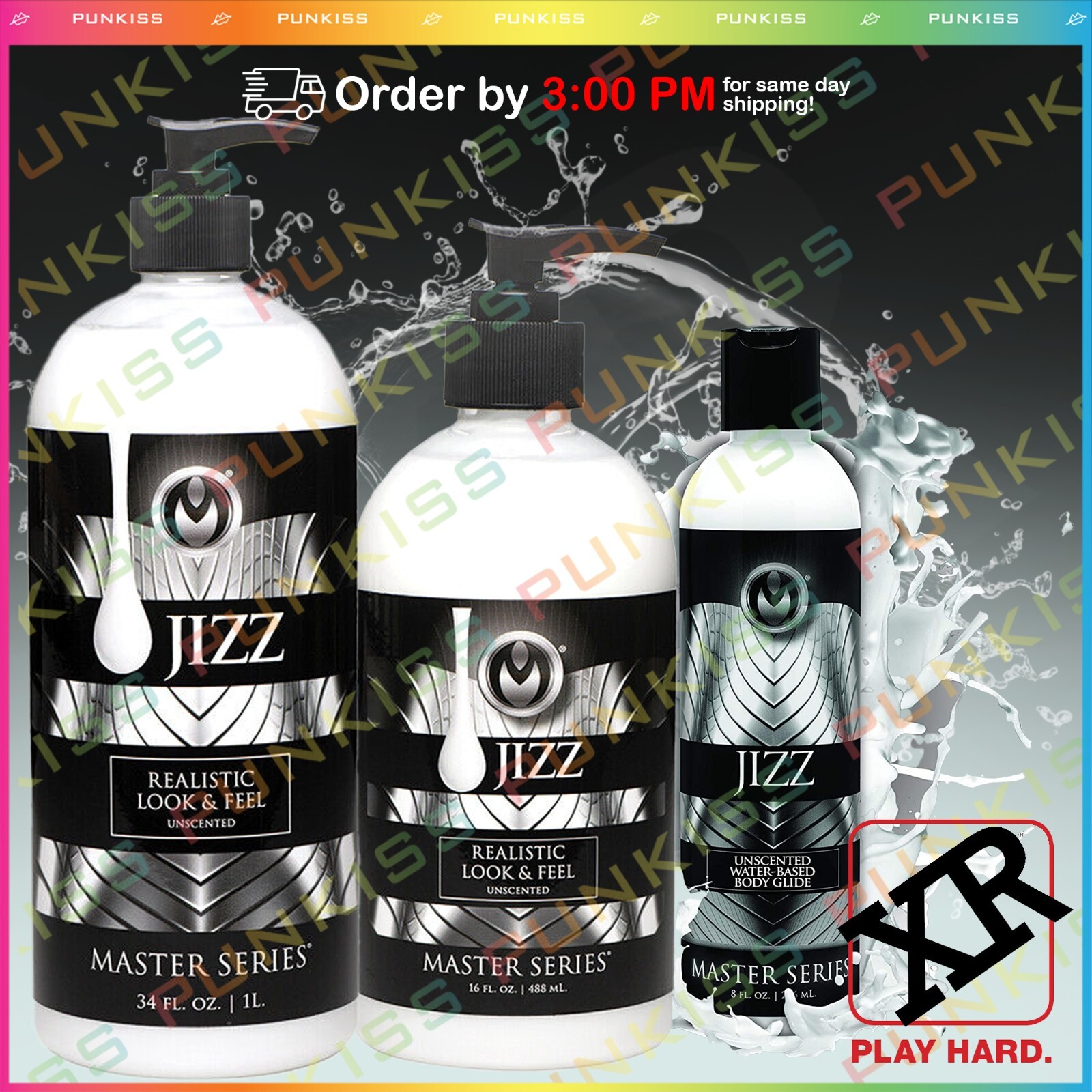 Master Series JIZZ Cum Unscented Lube💋Water-Based Juice Squirt Sperm Lubricant
